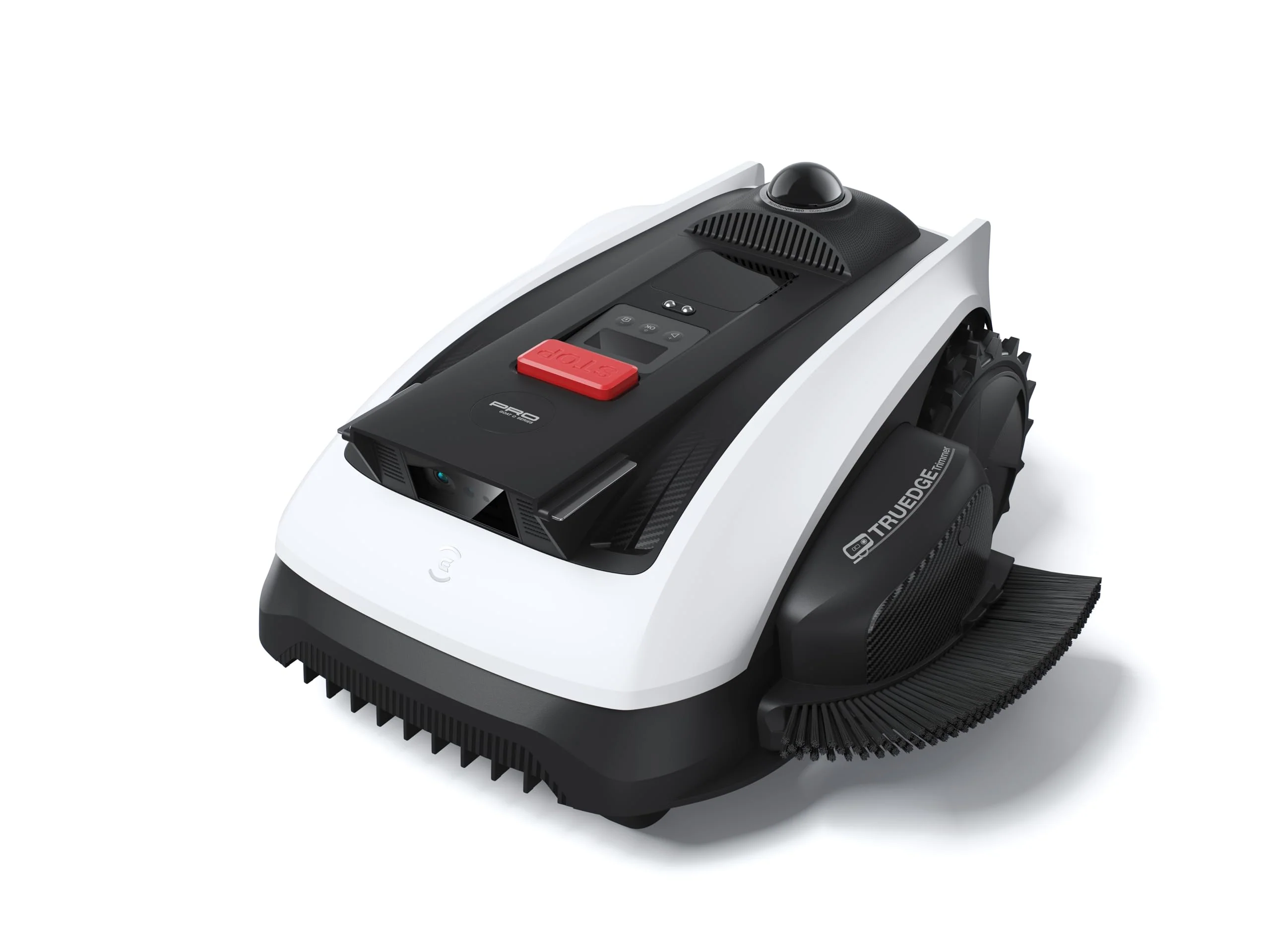 ECOVACS Goat O1200 LiDAR PRO Mähroboter ohne Begrenzungskabel, 1.200 m², 360° Dual-LiDAR-Navigation, automatische Kartierung, KI-3D-Hindernisvermeidung, präzises Kantentrimmen mit TruEdge Trimmer