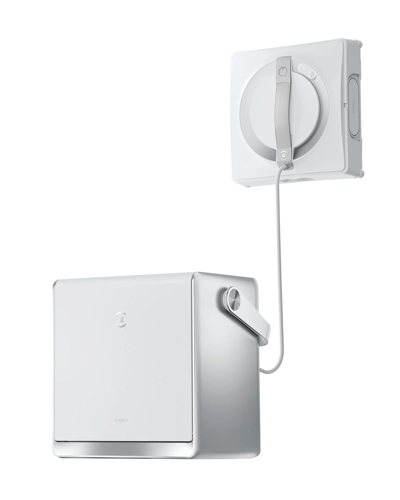 ECOVACS WINBOT W2 Omni Fensterputzroboter mit 6-in-1 Multifunktionsstation, integrierter 4500mAh Akku, Kantenreinigungsmodus, Weitwinkel-Sprühzerstäubungstechnologie, White - Image 8