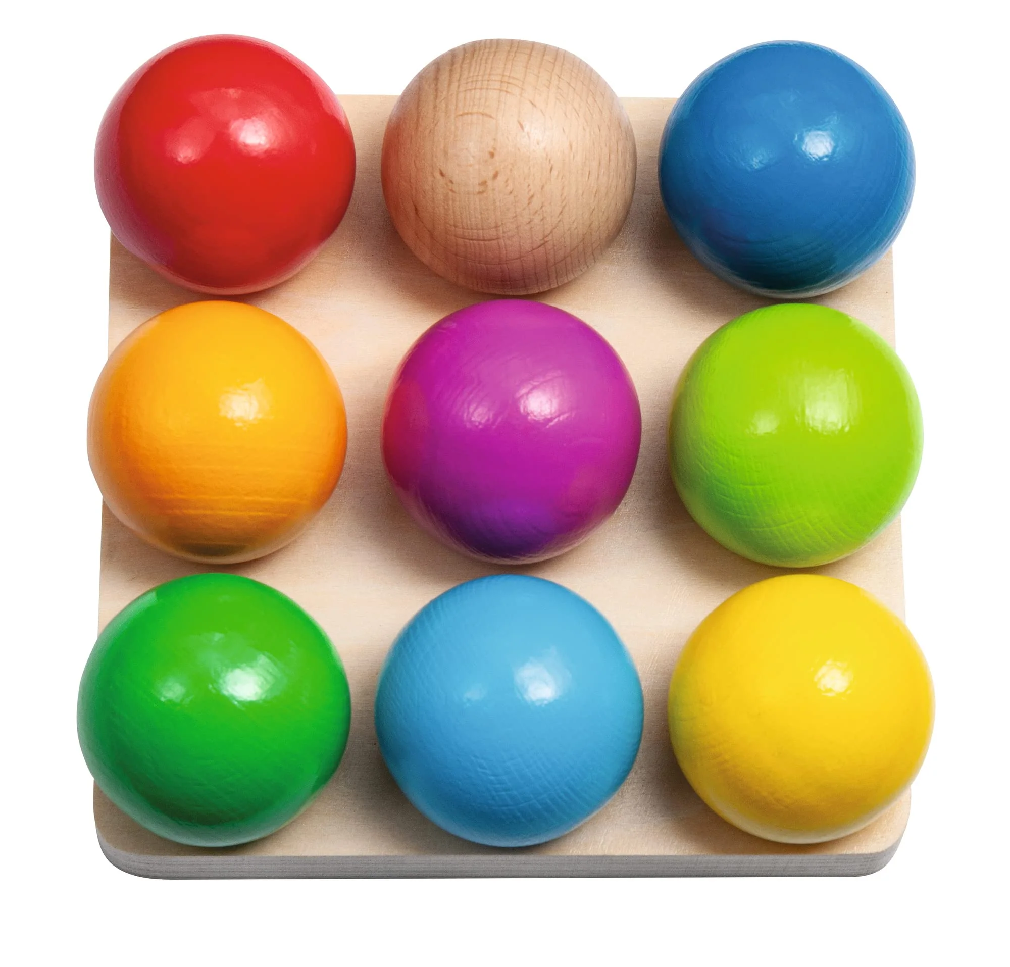 Eichhorn 100003462 Kugel-Sortierspiel, Geschicklichkeitsspiel mit 14 farbigen Kugeln, Motorikspiel für Kinder ab 12 Monaten - Image 6