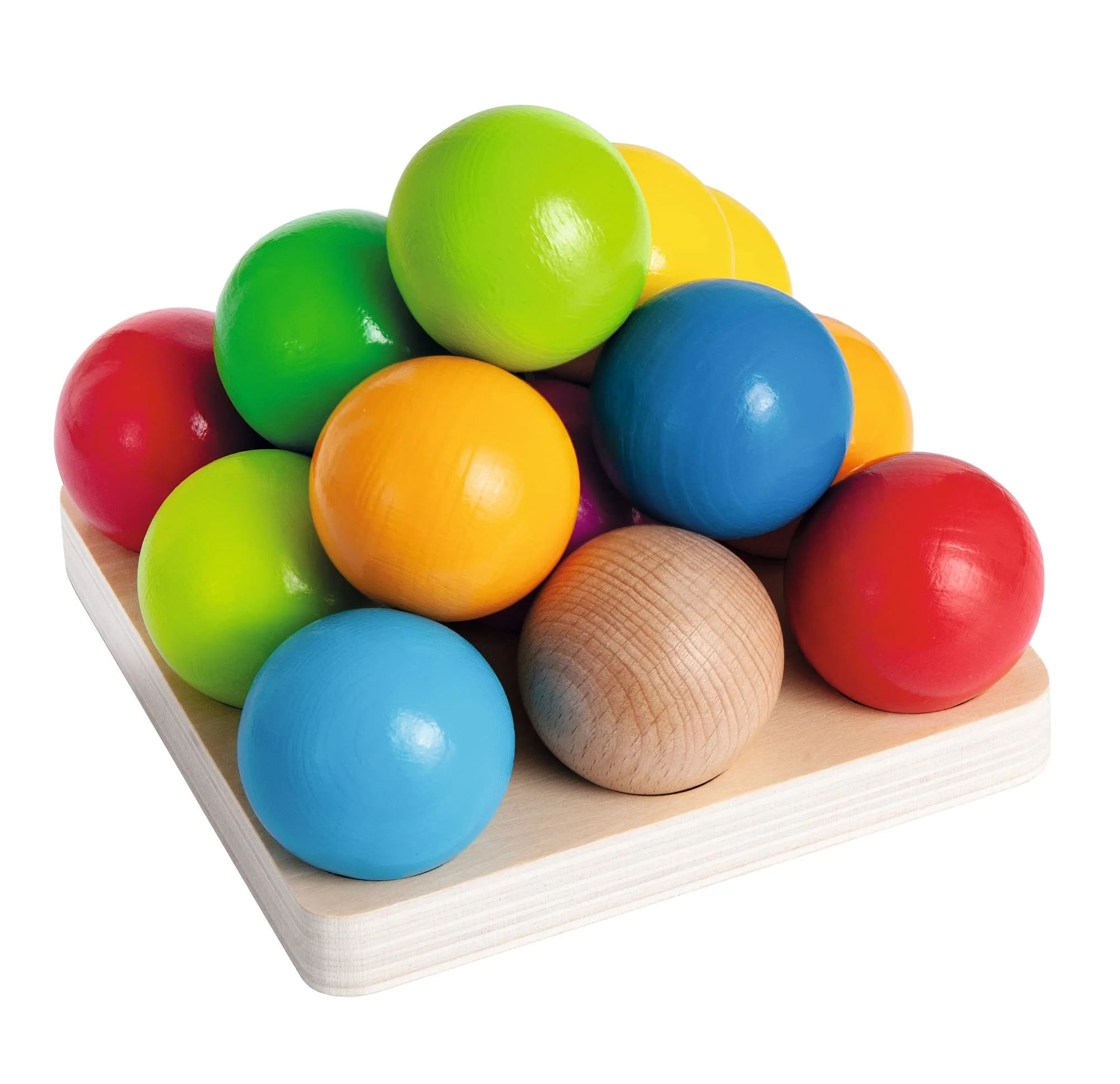 Eichhorn 100003462 Kugel-Sortierspiel, Geschicklichkeitsspiel mit 14 farbigen Kugeln, Motorikspiel für Kinder ab 12 Monaten - Image 7