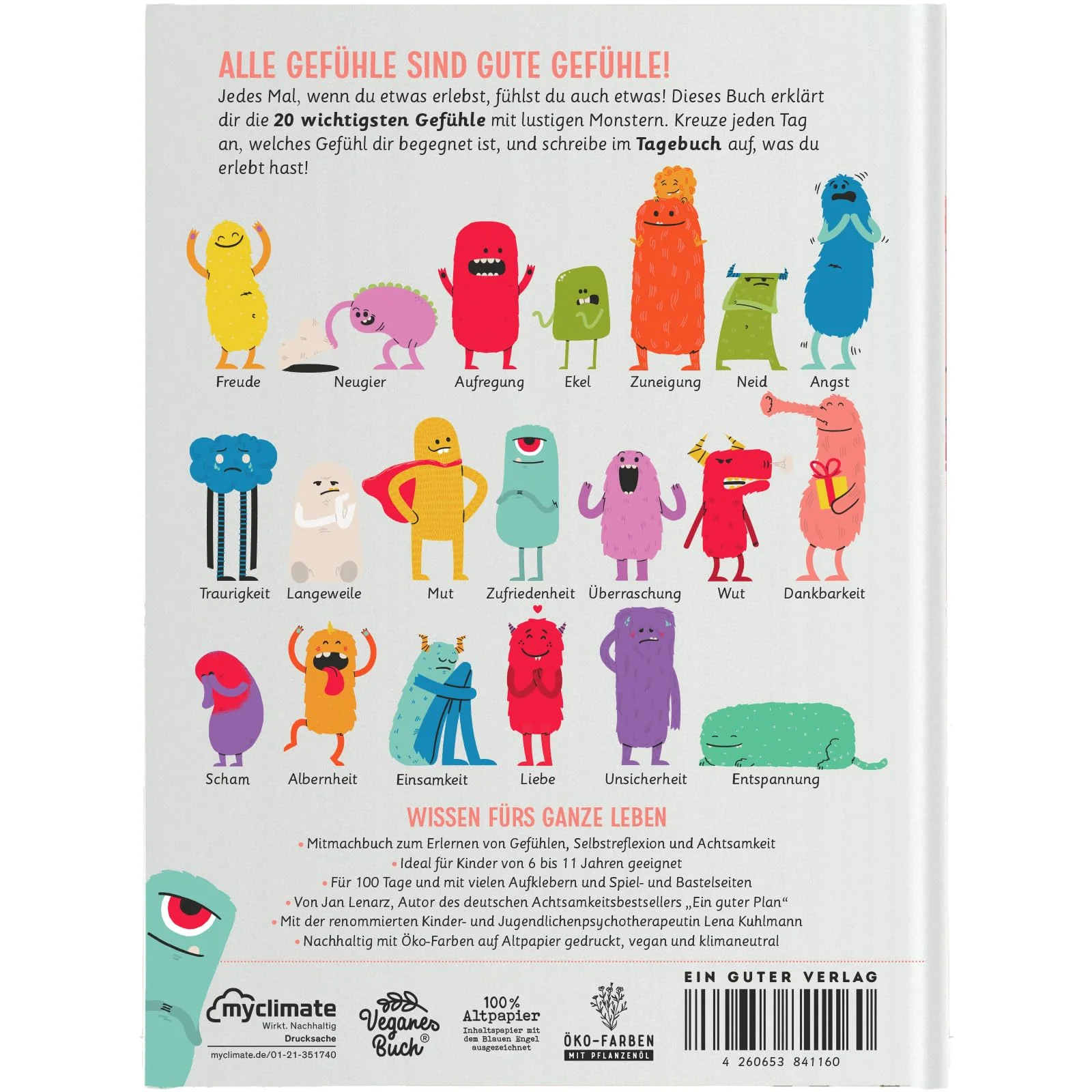 Ein gutes Gefühl: Gefühlstagebuch für Kinder. Gefühle verstehen - Achtsamkeit lernen - Tagebuch schreiben. Mit Aufklebern und Bastelideen - Image 9