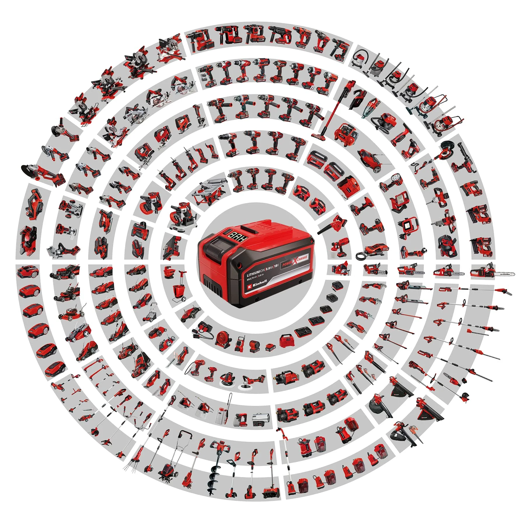 Einhell Akku-Heißklebepistole TE-CG 18 Li - Solo Power X-Change (Lithium-Ionen, in 120 Sekunden einsatzbereit, inkl. 5 Klebestifte + Flachklebedüse, ohne Akku und Ladegerät) - Image 7