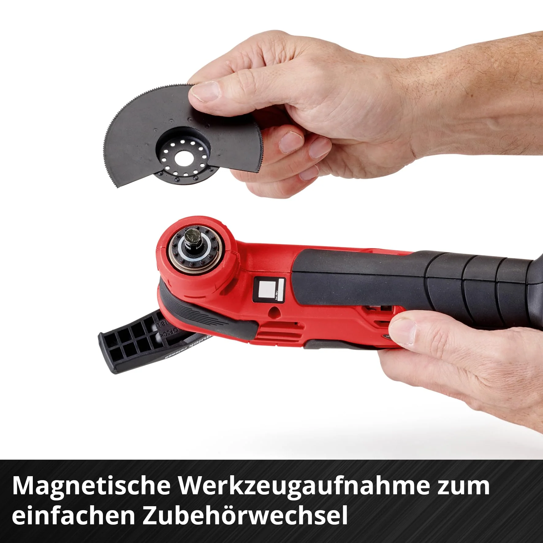 Einhell Akku-Multifunktionswerkzeug VARRITO Power X-Change (Li-Ion, 18 V, 22.000 bis 40.000 min-1, Drehzahl-Elektronik, Schnellspannverschluss, magnetische Werkzeugaufnahme, ohne Akku und Ladegerät) - Image 5