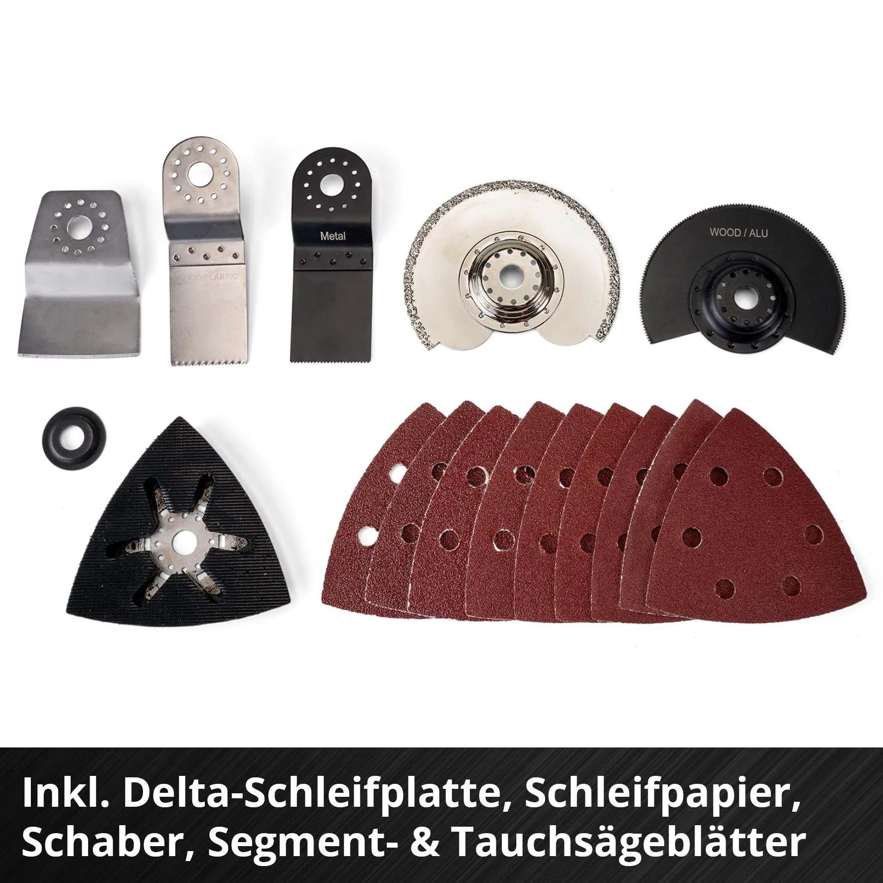 Einhell Akku-Multifunktionswerkzeug VARRITO Power X-Change (Li-Ion, 18 V, 22.000 bis 40.000 min-1, Drehzahl-Elektronik, Schnellspannverschluss, magnetische Werkzeugaufnahme, ohne Akku und Ladegerät) - Image 9