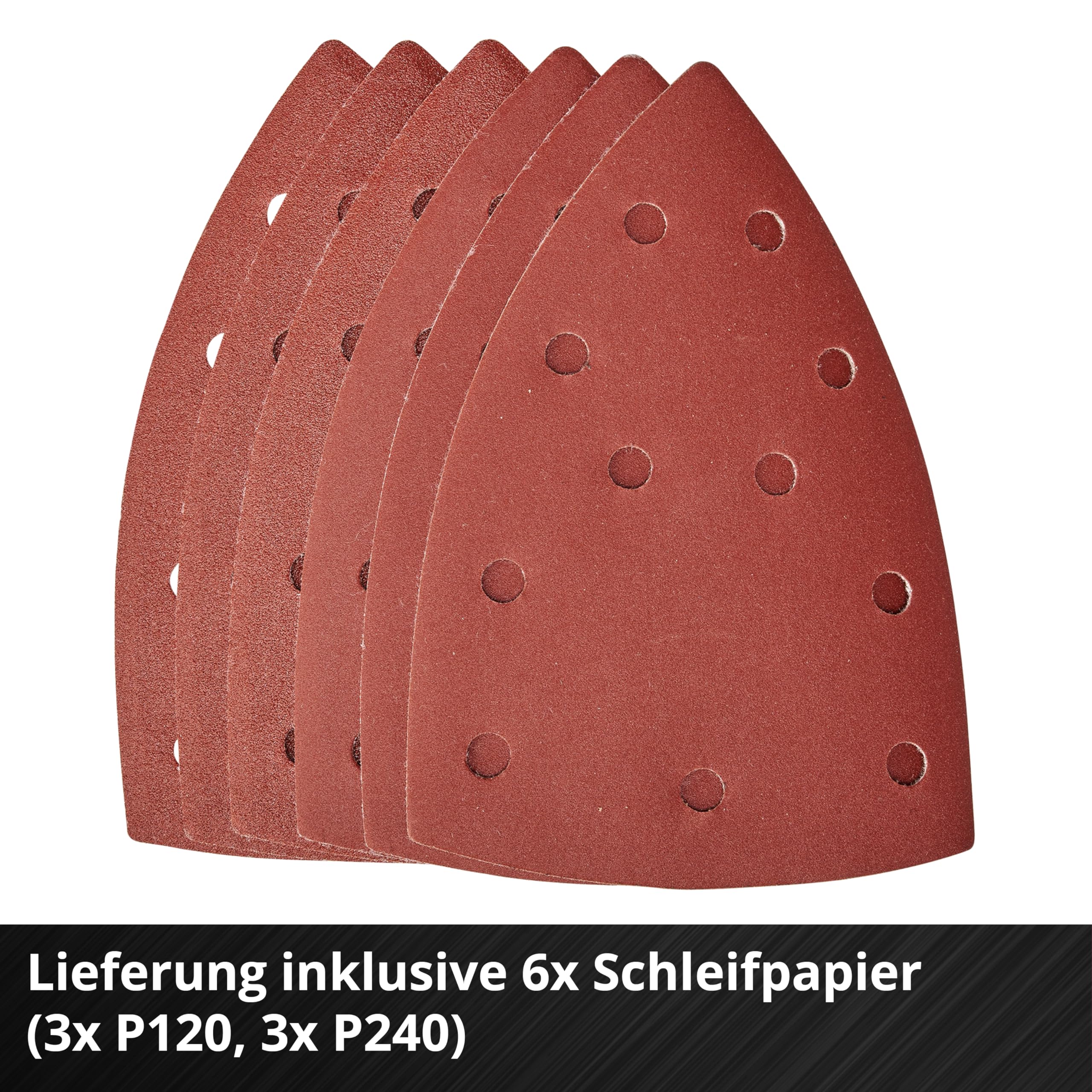 Einhell Akku-Multischleifer TE-OS 18/150 Li-Solo Power X-Change (18 V, Li-Ion, 24 000 min-1, 1.6 mm Schwingkreis, Staubfangbox, Staubabsaugadapter, ohne Akku und Ladegerät) - Image 2