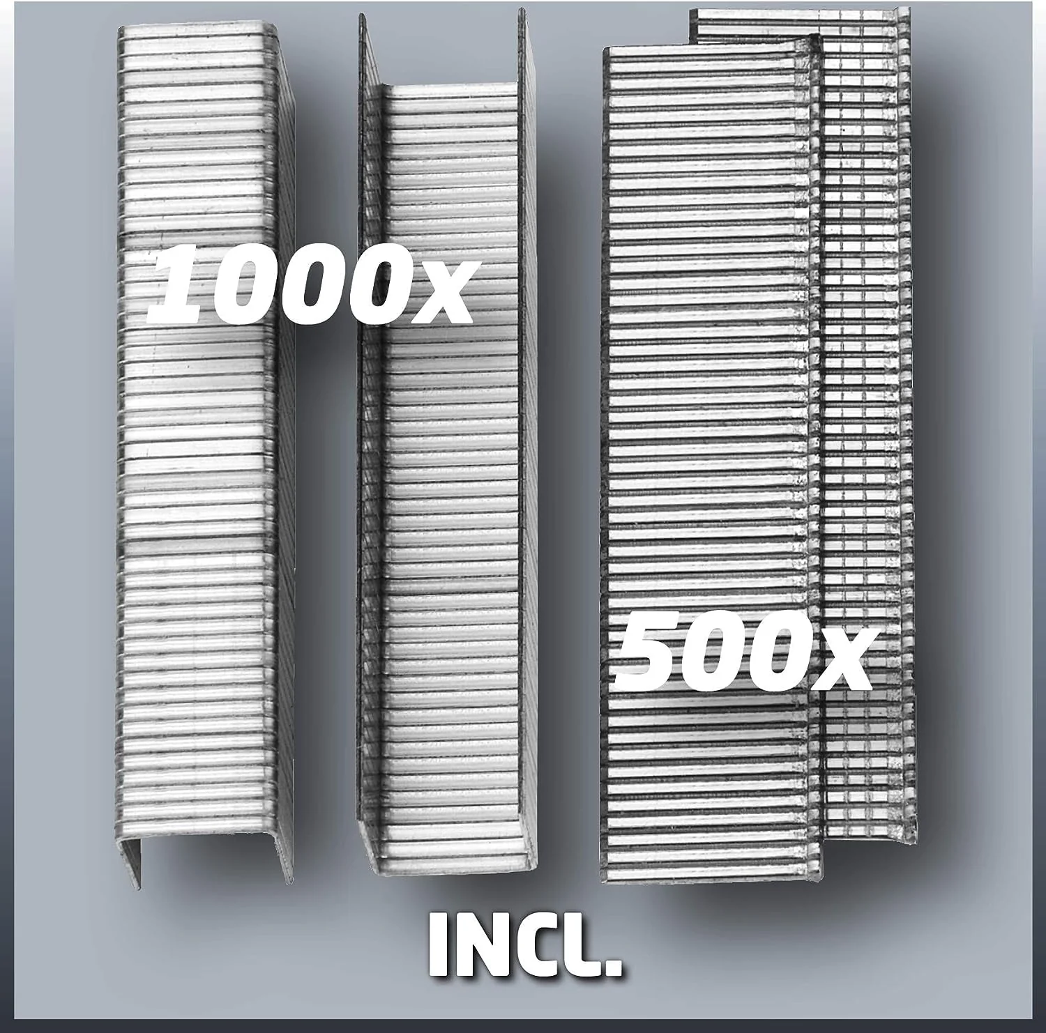 Einhell Elektrotacker TC-EN 20 E (für Klammern Typ 53, Nägel Typ 47, elektronische Schlagkraftvorwahl, Sicherheitsnase, inkl. 1000 Klammern/500 Nägel) - Image 7