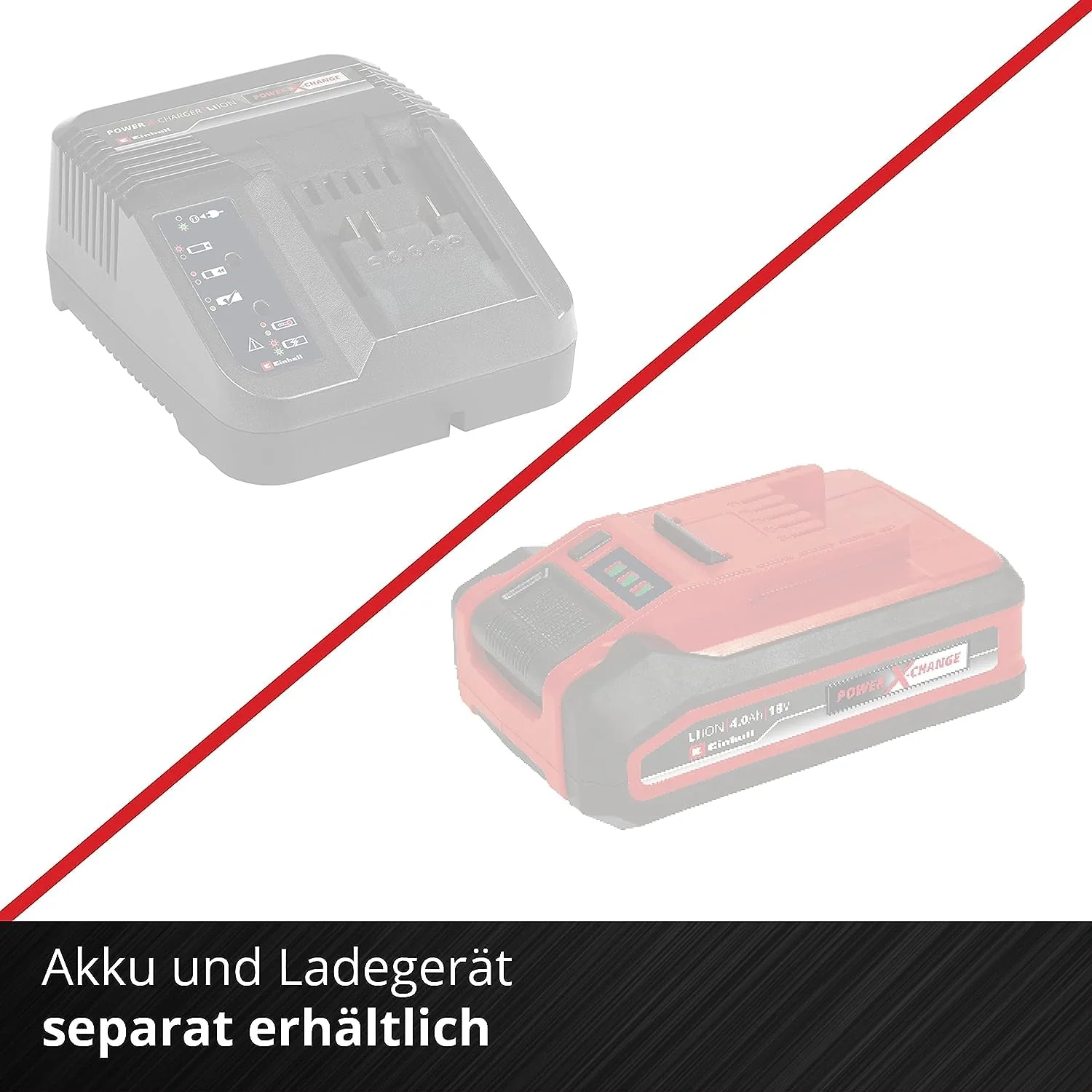 Einhell Hybrid-Kompressor PRESSITO Power X-Change (18 V, max. 11 bar, 31 cm Schlauchlänge, inkl. 3-tlg. Adapter-Set, ohne Akku) - Image 3