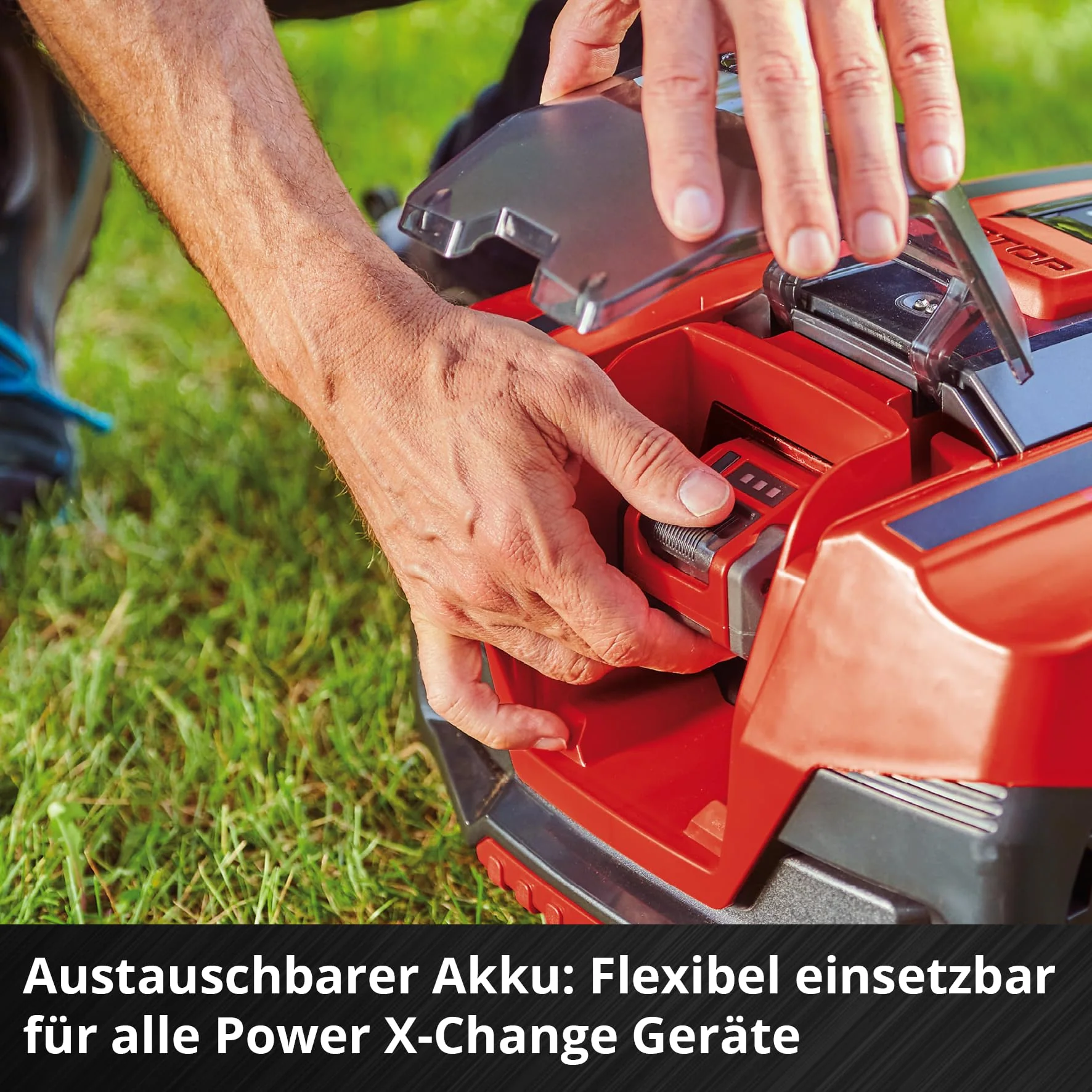 Einhell Mähroboter FREELEXO CAM 500 Power X-Change (18V, Kamera ersetzt Begrenzungsdraht, für 500 m², Brushless, bis 25% Steigung, Schnittbreite 18 cm, inkl. 3,0 Ah Akku, 5 m Magnetband) - Image 7