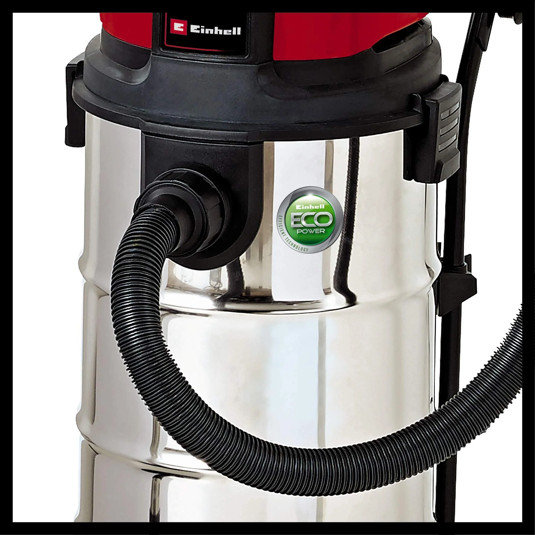 Einhell Nass-Trockensauger TE-VC 2340 SA (1200 W, 40 l rostfreier Edelstahlbehälter, Blasanschluss, Zubehör-/Kabelhalterung, inkl. 3 m Plastikschlauch, Kombidüse, div. Filter) - Image 13