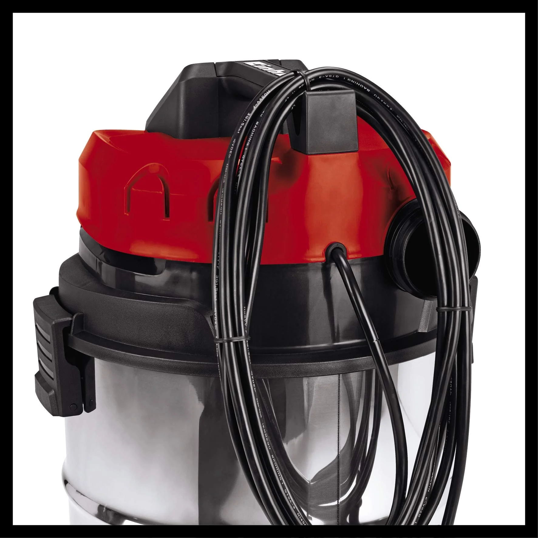 Einhell Nass-Trockensauger TE-VC 2340 SA (1200 W, 40 l rostfreier Edelstahlbehälter, Blasanschluss, Zubehör-/Kabelhalterung, inkl. 3 m Plastikschlauch, Kombidüse, div. Filter) - Image 18