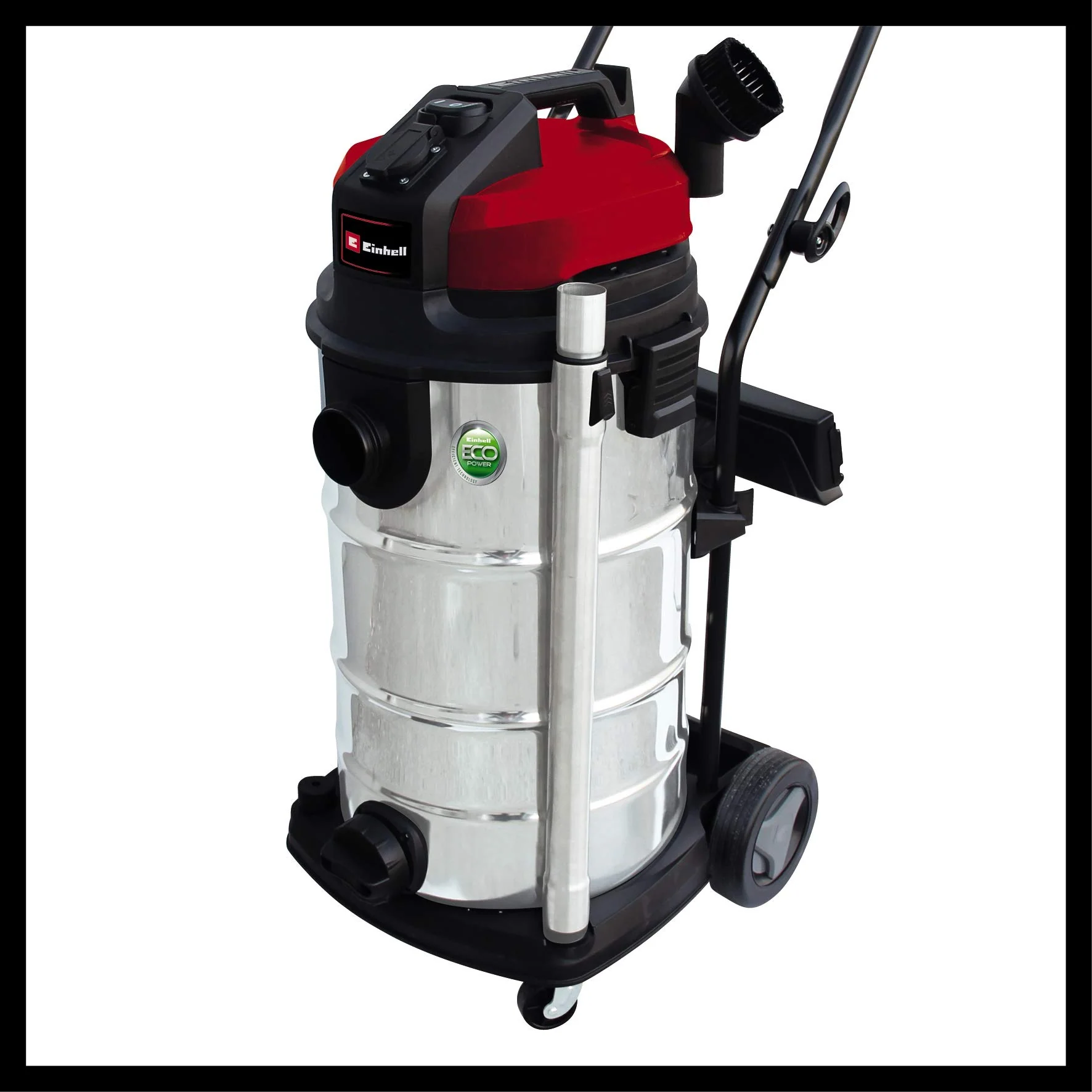 Einhell Nass-Trockensauger TE-VC 2340 SA (1200 W, 40 l rostfreier Edelstahlbehälter, Blasanschluss, Zubehör-/Kabelhalterung, inkl. 3 m Plastikschlauch, Kombidüse, div. Filter) - Image 8