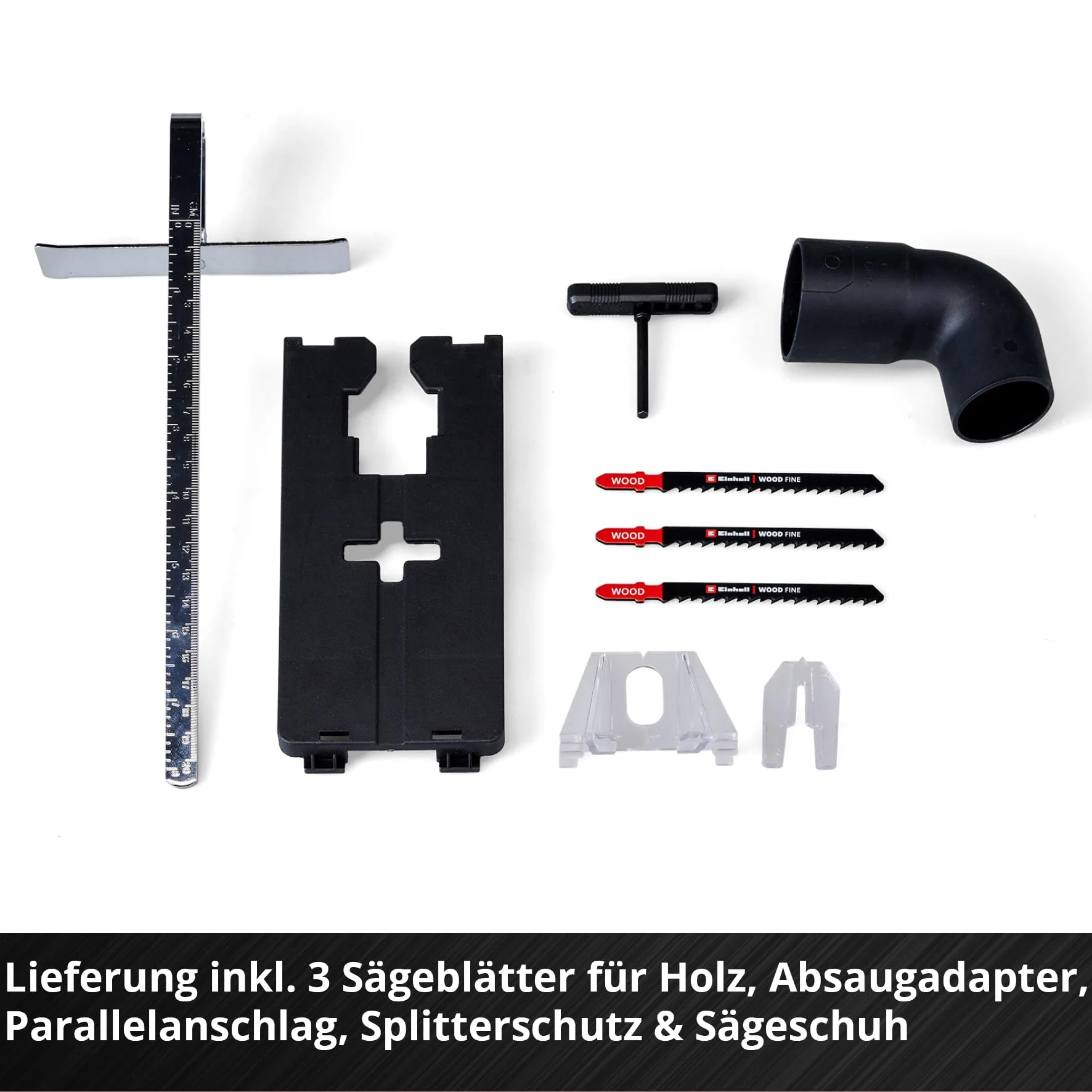 Einhell Professional Akku-Stichsäge TP-JST 18/135 Li BL Power X-Change (18 V, 135 mm Schnitttiefe in Holz, 26 mm Hubhöhe, Brushless, T-Style-Griff, 3x Sägeblatt, ohne Akku) - Image 7