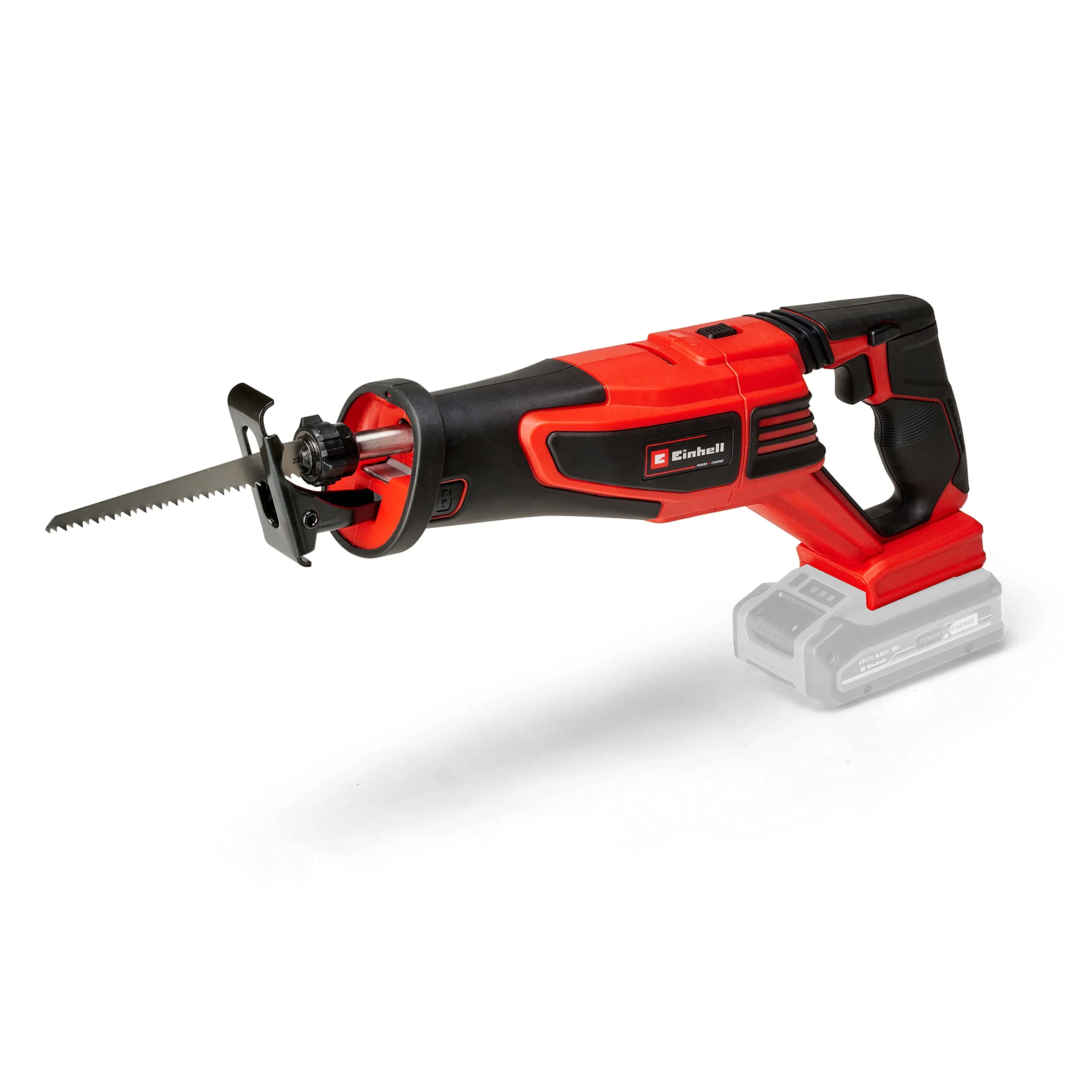 Einhell Professional Akku-Universalsäge TP-AP 18/28 Li BL-Solo Power X-Change (18 V, Brushless, 28 mm Hubhöhe, 2.500 min-1, 20 cm Schnitttiefe Holz, drehbarer Griff, ohne Akku) - Image 7
