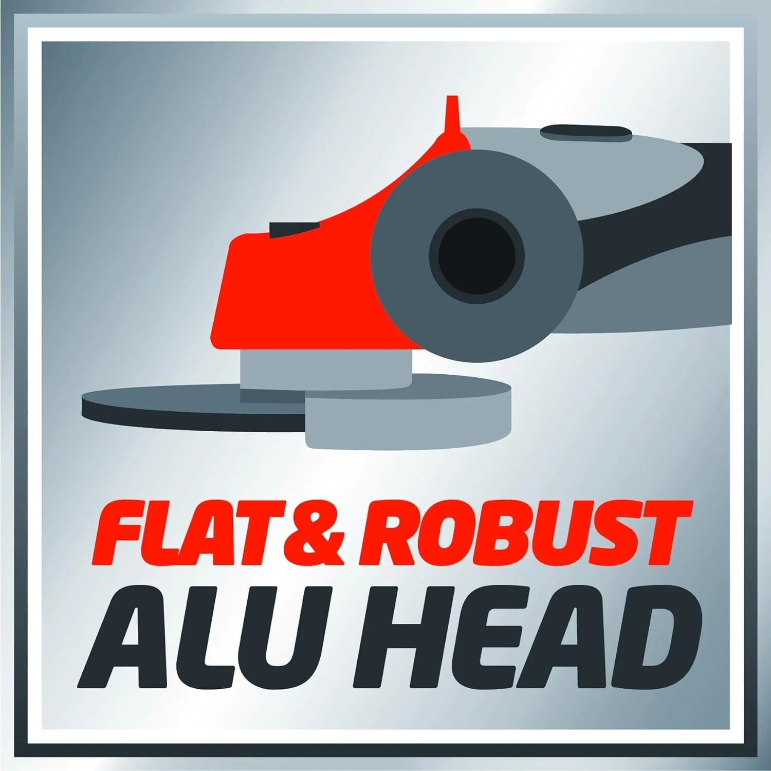 Einhell Winkelschleifer TC-AG 125 (850W, 12.000 1/min Drehzahl, 125mm Scheiben-ø, Scheibenschutz, Spindelarretierung, flacher Aluminium-Getriebekopf) - Image 7