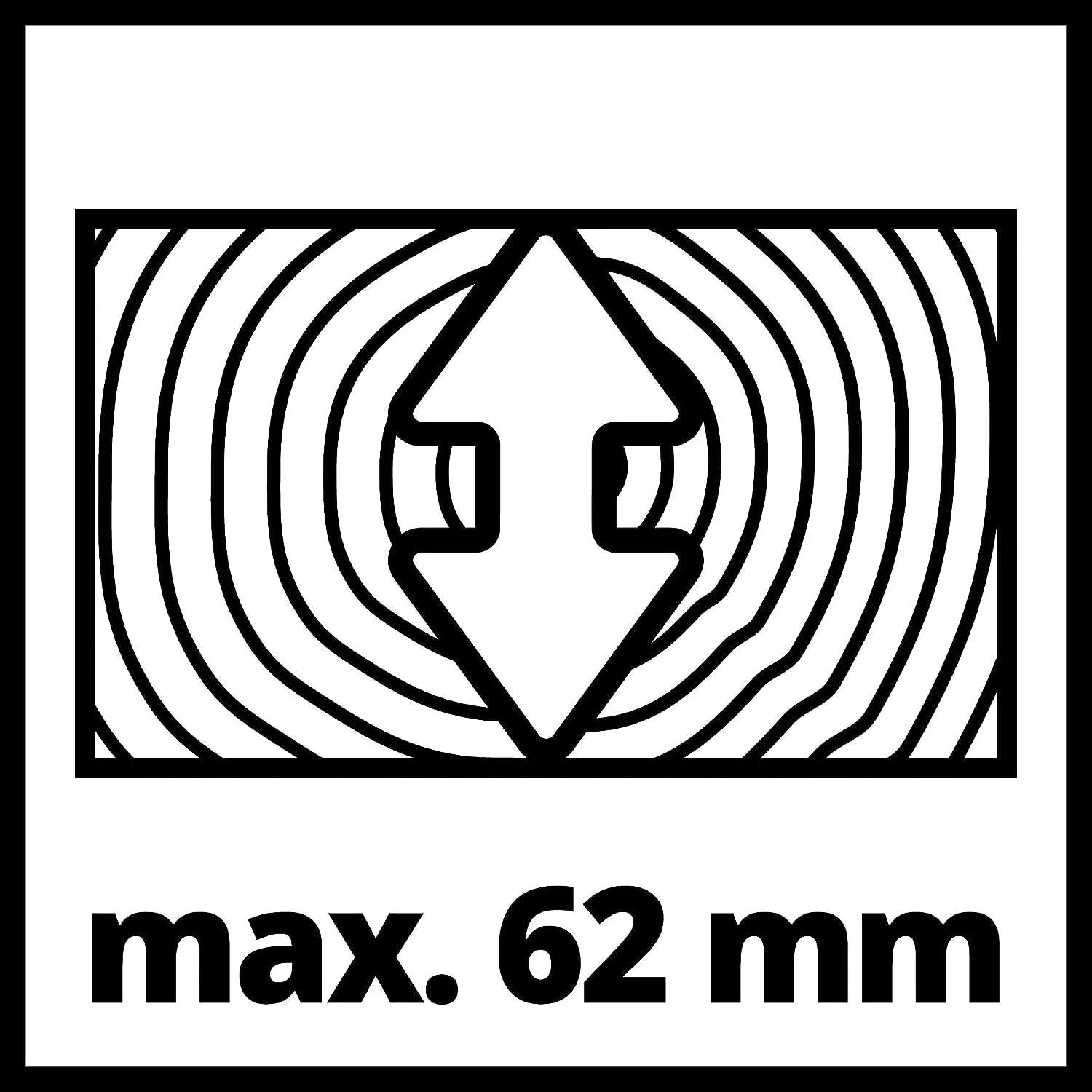 Einhell Zug-Kapp-Gehrungssäge TC-SM 2131/2 Dual (1800 W, max. 62 mm x 310 mm Schnitttiefe/-breite, Ø 210 mm Sägeblatt, beidseitig neigbarer Sägekopf, Zugfunktion, Laser) - Image 5