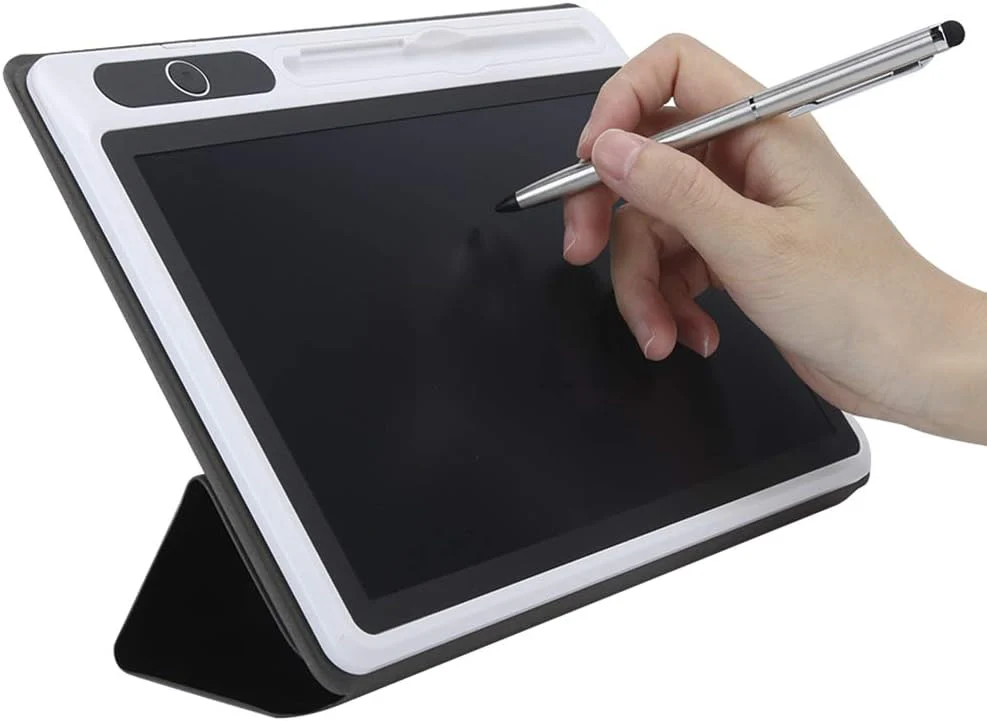 Ejoyous LCD Schreibtafel, 9 Zoll Elektronischer Notizblock LCD Grafiktablet Schreiben Handschrifttafel Reißbrett LCD Zeichenbrett mit Flip-Schutztasche (Rot (mit Lederetui)) - Image 7