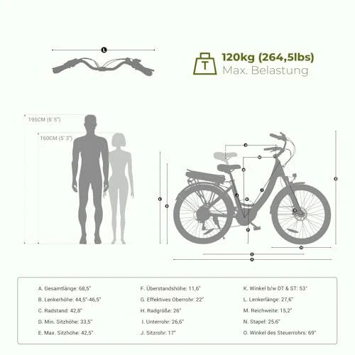 Eleglide C2 27,5 Zoll City E-Bike mit 70N.M Mittelmotor und 36V 13Ah Akku Pedelec Cityräder Elektrofahrrad, Max Geschwindigkeit 25km/h Max Reichweite 120km, Erwachsene Herren Damen Ebike - Image 2