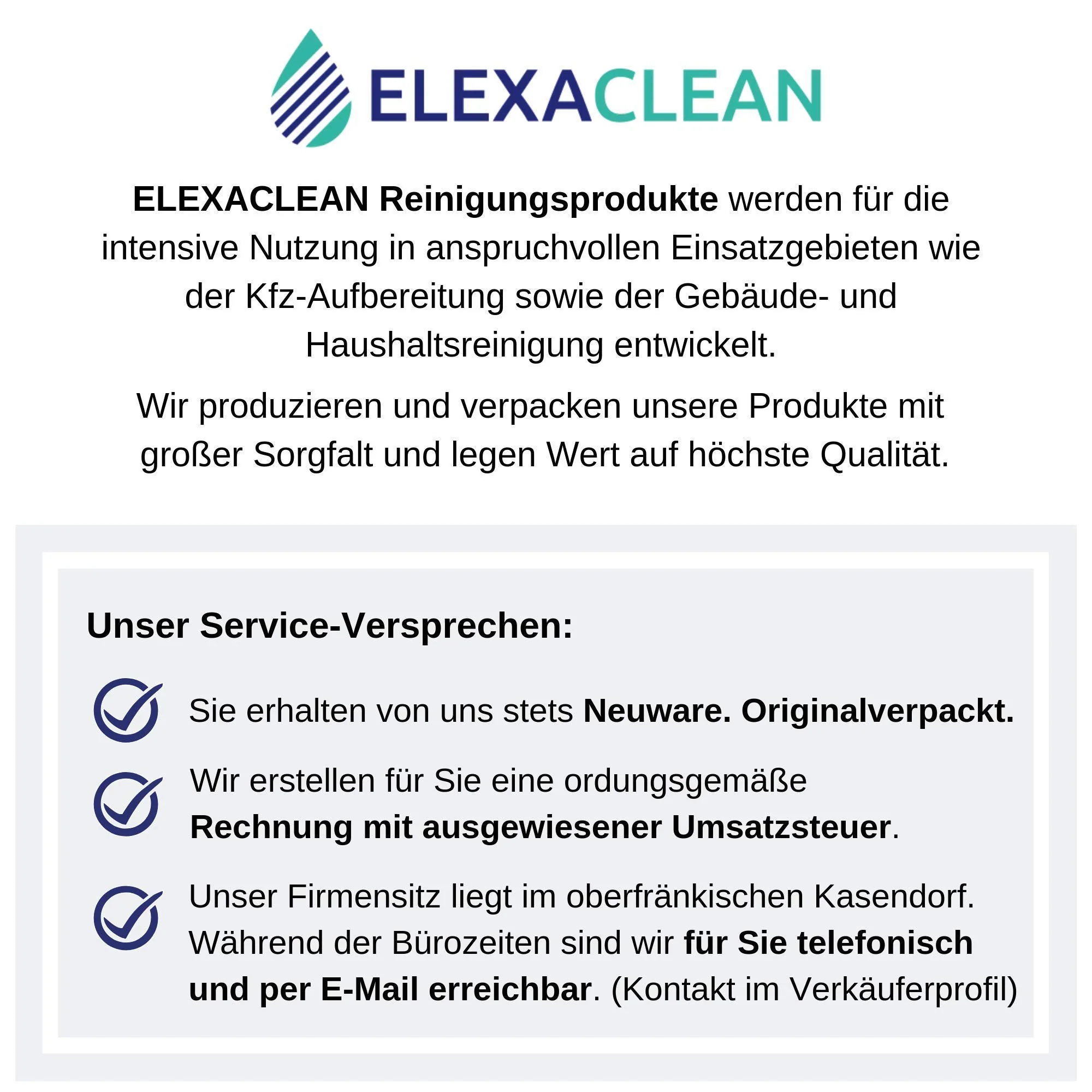 ELEXACLEAN Fenstertuch streifenfrei, Mikrofaser Scheibentuch (4 Stück, 60x40 cm & 40x30 cm) Oeko-TEX® Standard 100 - Glas Putztücher - Image 2