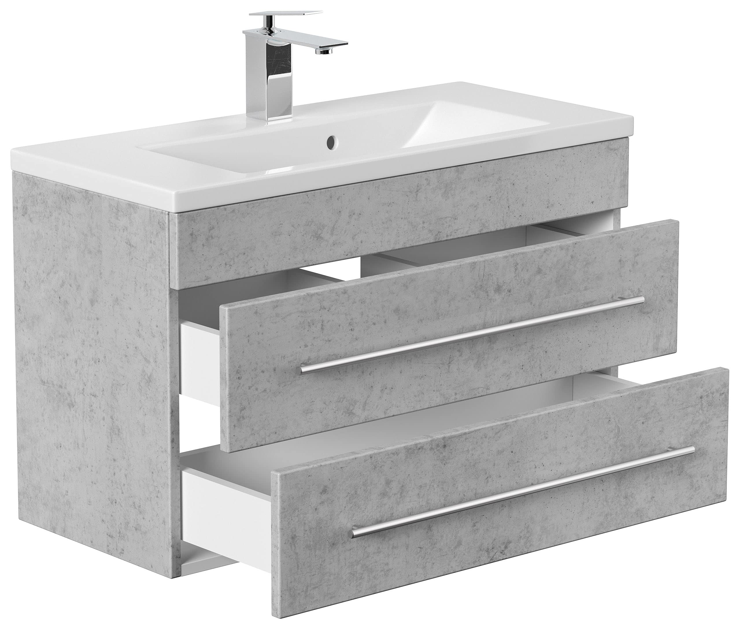 emotion Badmöbel Mars 800 Slimline Beton - Image 5