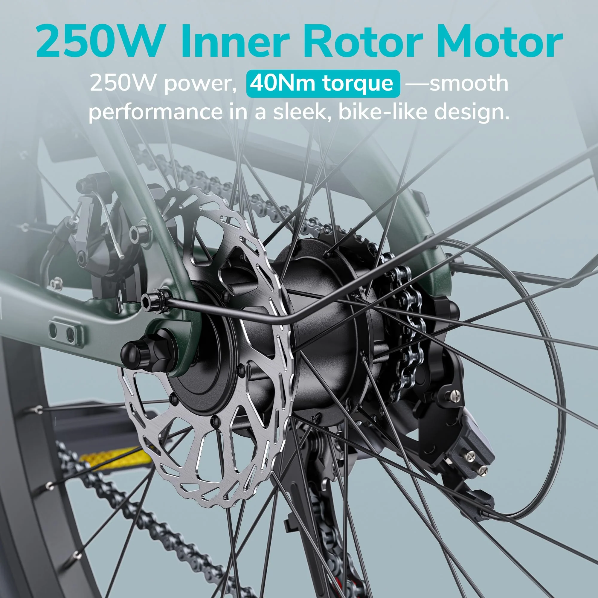 ENGWE E Bike Herren Elektrofahrräder-Ebike mit 36V 10Ah Akku, E Bike mit Drehmomentunterstützung, 7-Gang Getriebe mit APP & Bluetooth, Innenläufermotor bis 100km - Image 2