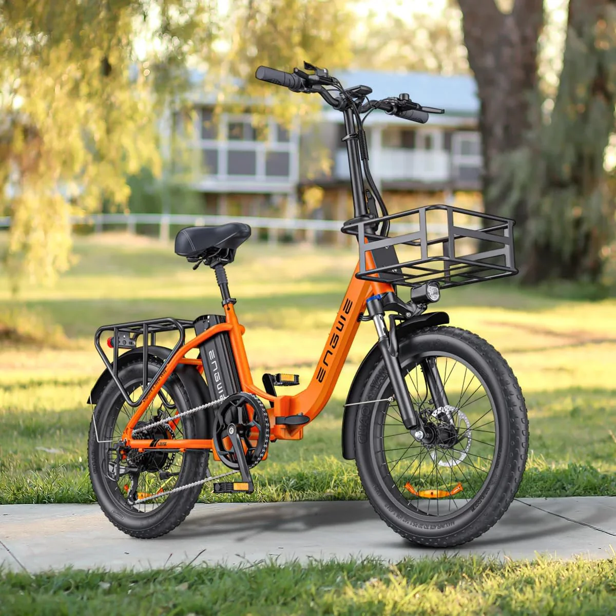 ENGWE L20 SE E-Bike Elektro Klapprad 20 Zoll Tiefeinsteiger 140 km Reichweite 36V 15,6Ah Akku mit Korb - Image 6