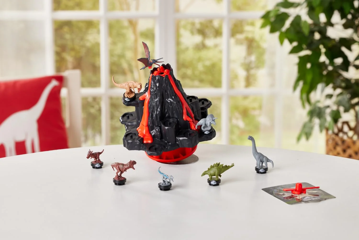 EPOCH Games - Jurassic World Shaky Volcano, 7509, Dinosaurier Spielzeug, Brettspiel für Kinder ab 4 Jahren - Image 7