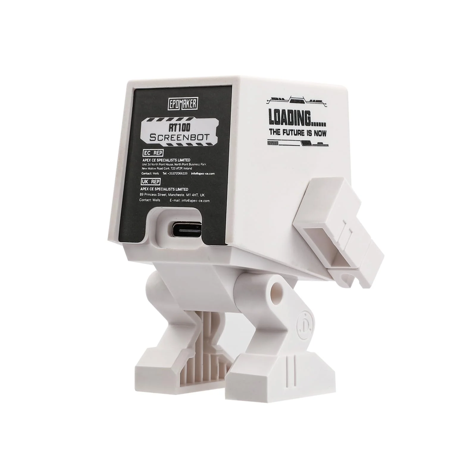 EPOMAKER Smart Display RT100 Mechanische Tastatur (White, Robot-TV) - Image 7