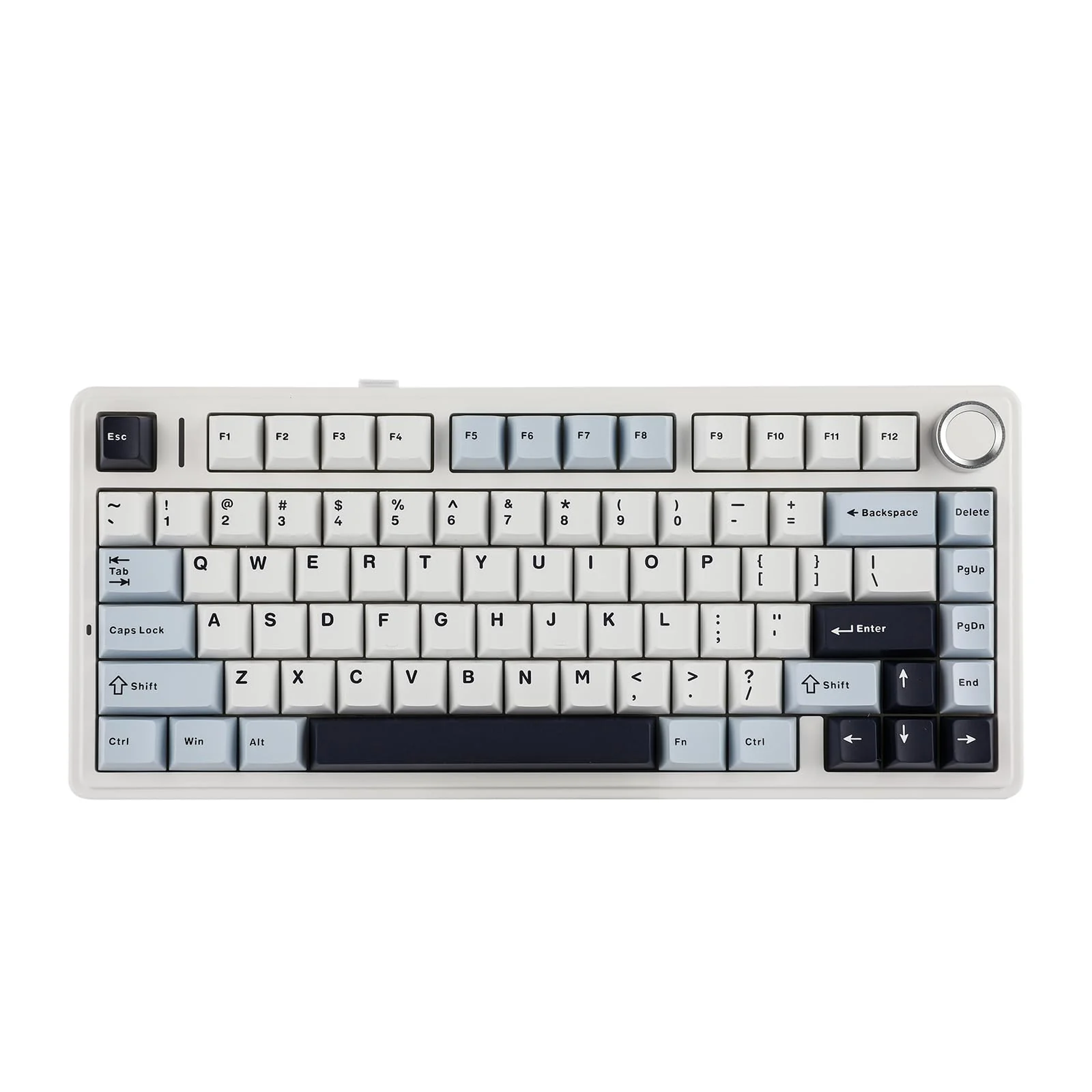 EPOMAKER x Aula F75 Gasket Mechanische Tastatur, 75% Hot swap-fühige Gaming-Tastatur mit Fünf-Schicht-Polsterung&Knopf, Bluetooth/Wireless/USB-C, RGB (Light Blue, LEOBOG Reaper Switch) - Image 5