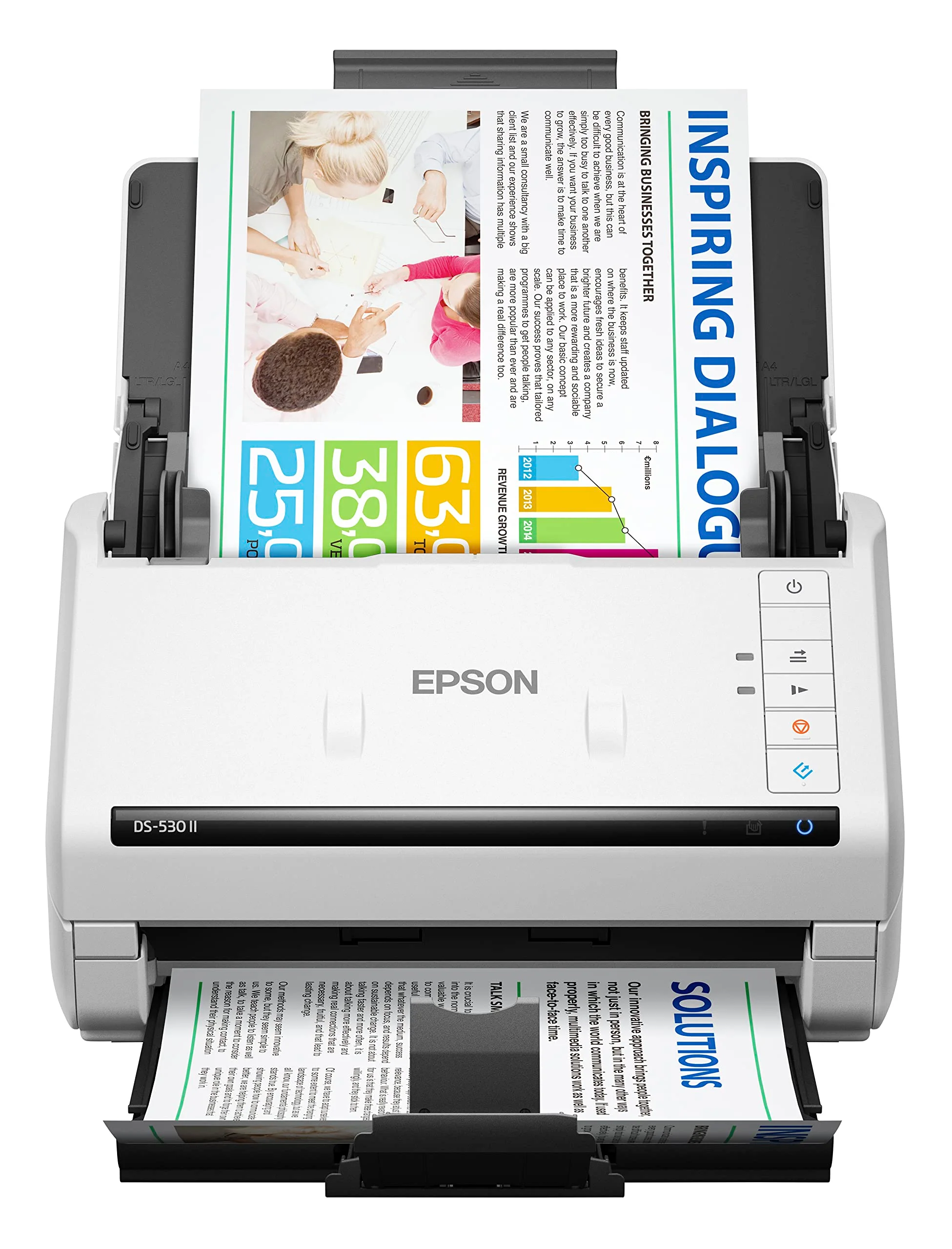 Epson DS-530 II Farb-Duplex-Dokumentenscanner für PC und Mac mit Vorlageneinzug, automatischer Dokumenteneinzug (ADF) - Image 8