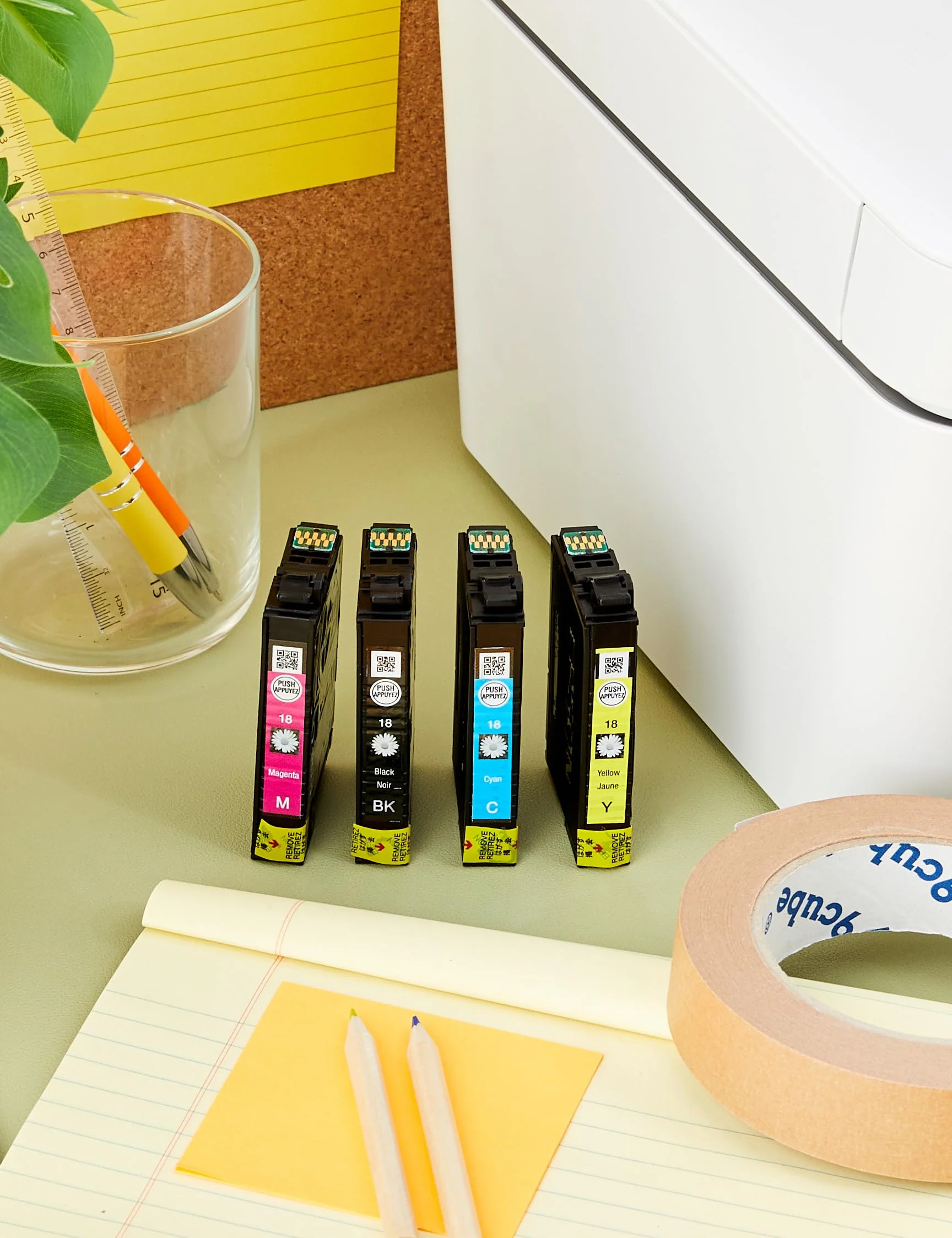 Epson Orginal 18 Tinte Gänseblümchen, XP-305 XP-402 XP-215 XP-312 XP-315 XP-412 XP-415 XP-225 XP-322 XP-325 XP-422 XP-425,Normalverpackung,Standard, (Multipack, 4-farbig) - Image 7