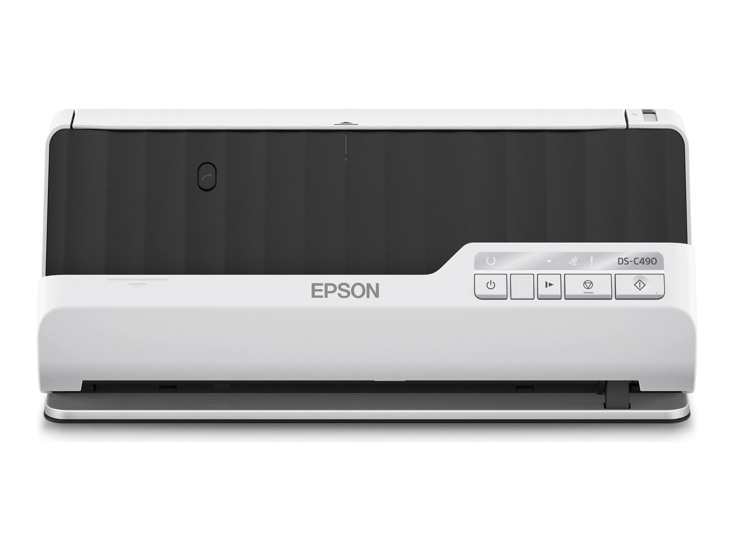 Epson Premium Scanner DS-C490, kompakter A4 Business Scanner mit geringem Stromverbrauch, Duplex-Einzugscanner mit vielseitiger Medienverarbeitung, schwarz/weiß - Image 5