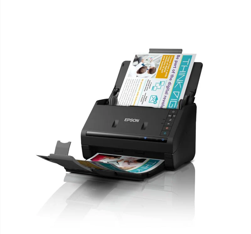 Epson WorkForce ES-500WII Scanner, Dokumentenscanner (scannt ohne PC, bis DIN A4, beidseitiger Scan in einem Durchgang, automatische Ausrichtung, Zuschnitt und Optimierung, WiFi) - Image 5