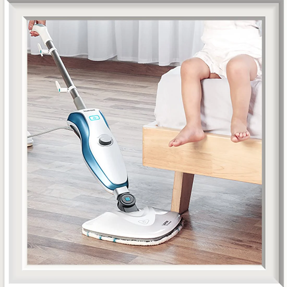 Ersatztücher Dampfreiniger Bodentücher Dampfbesen Pad - 3 Stück Dampfbesen Ersatzpads mit Dreieckigem Ersatztücher Dampfbesen Mop Pads Ersatztücher langlebig für Dampfreiniger Zubehör - Image 12