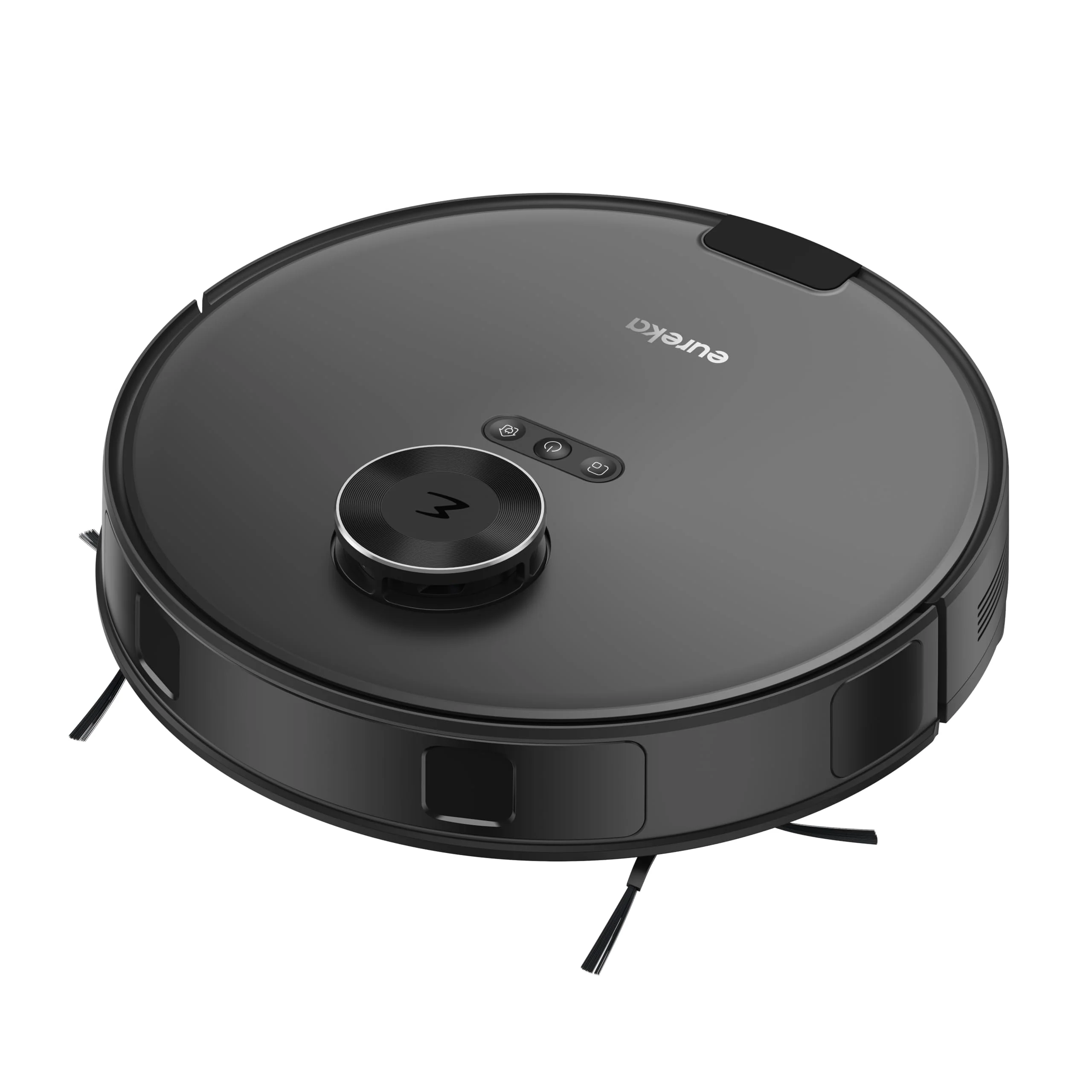 EUREKA E20 Plus Saug- & Wischroboter + beutelloser Multi-Zyklon Absaugstation (Duo-KI-3D-Hindernisvermeidung & Night Vison, 8000Pa, bis zu 300m2, Anti-Haarverhedderung, App- & Sprachsteuerung) schwarz - Image 15