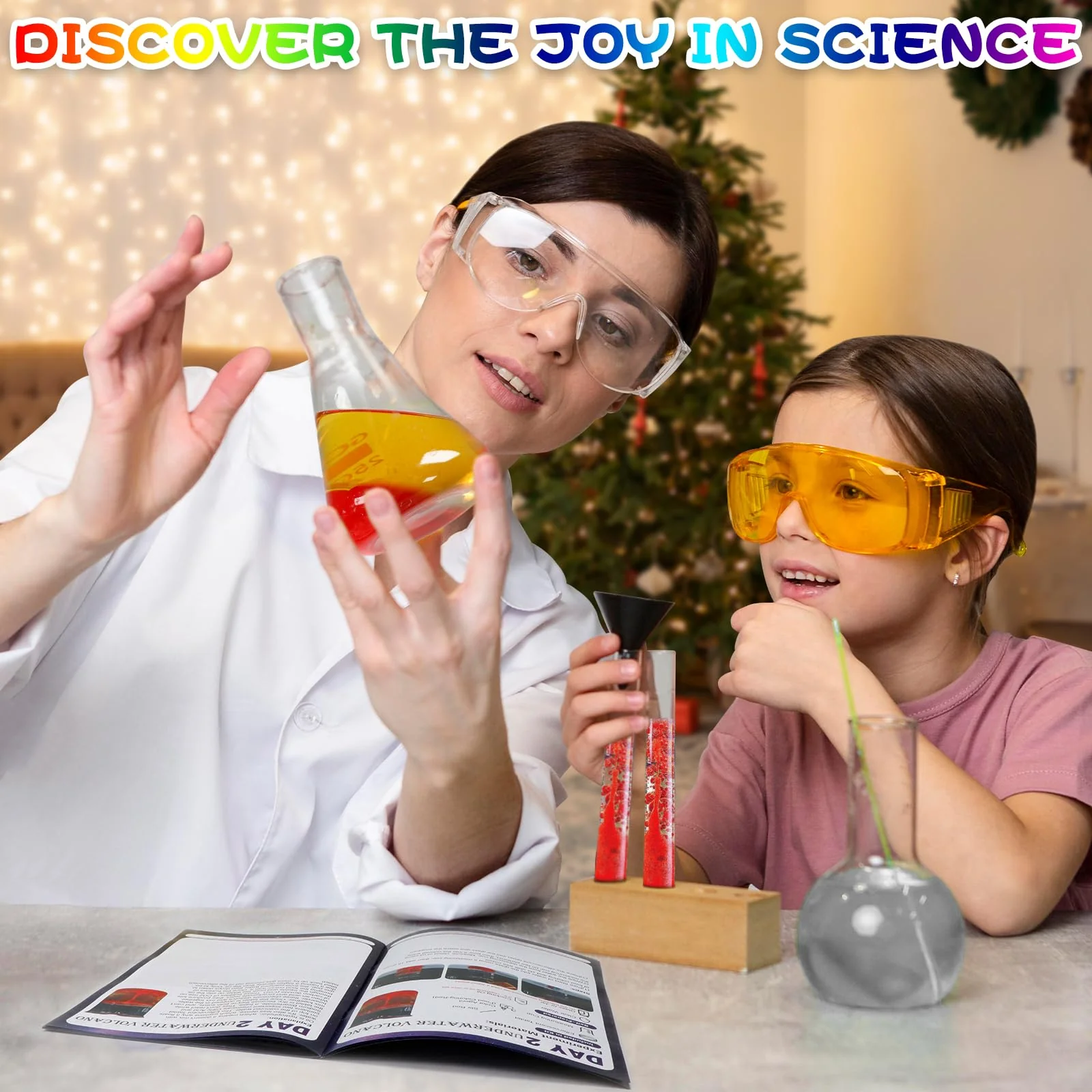 Experimente Adventskalender 2025 Kinder Weihnachtskalender Experimentierkästen Weihnachtskalender Mädchen Jungen - Image 5