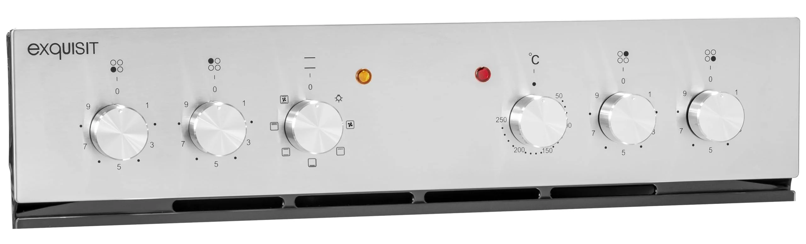 Exquisit Einbauherd-Set Backofen EHE10156-U-020 Set inox | Energieeffizienzklasse A | 59 l Garraum | Grill | Umluft | Glaskeramikkochfeld | rahmenlos | Einbaubackofen 60 cm - Image 11