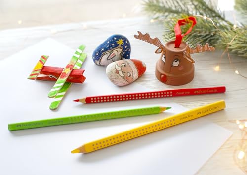 Faber-Castell 205226 - Buntstifte Set Schulanfang, 17-teilig, inkl. Spitzer für Jumbo Buntstifte - Image 2