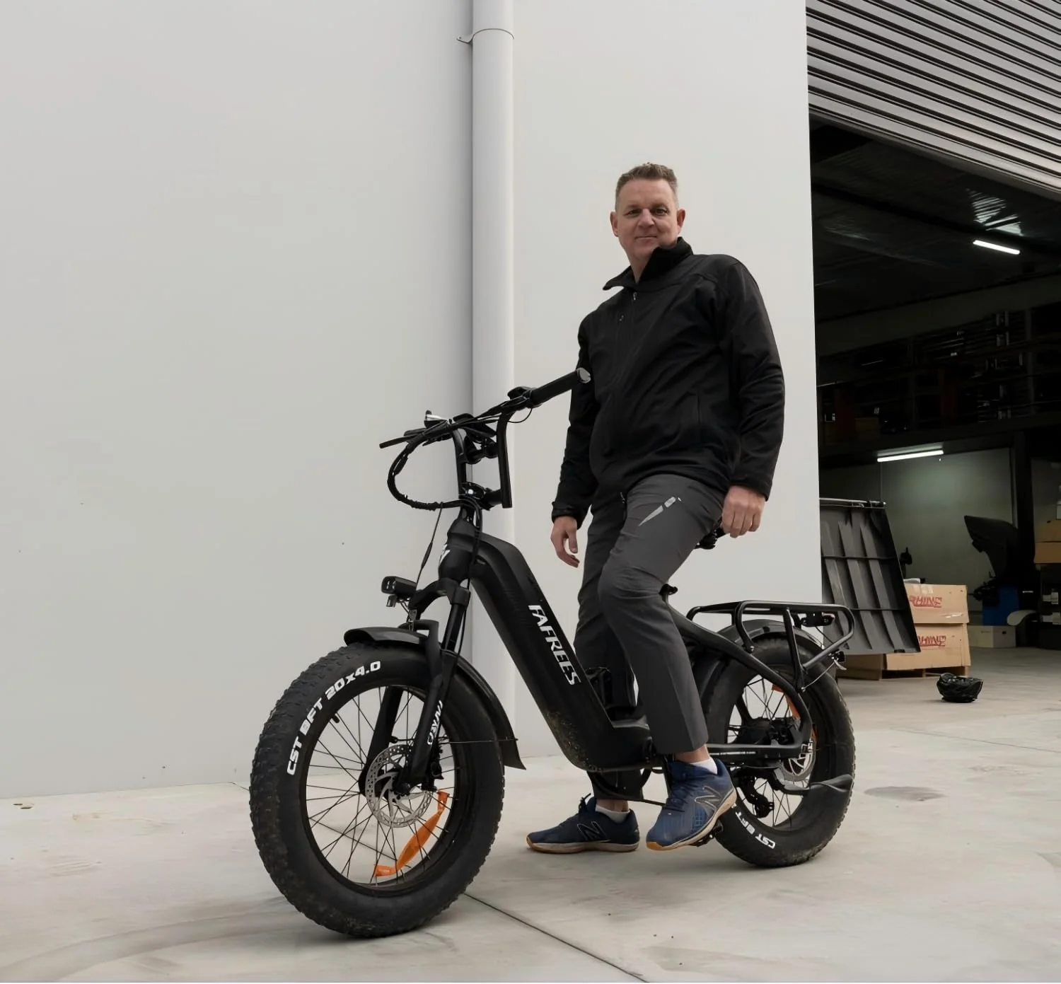Fafrees F20 Master ebike 20 * 4.0 Zoll, Elektrofahrräder 48V 22.5Ah Akku, Carbonfaserrahmen e Bike Herren Damen 60N.m Motor, Pedelec Fahrradlast 150KG (Schwarz) - Image 8