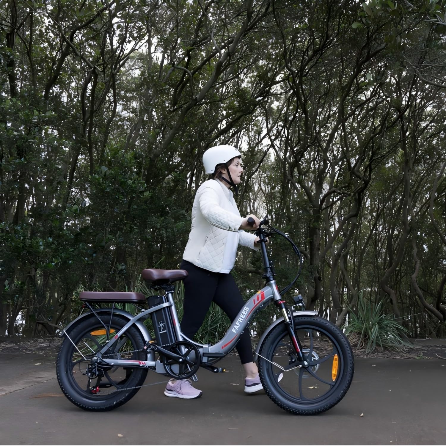 Fafrees F20 Pro E Bike Klappbar 20 Zoll, Ebike Klapprad Elektrofahrrad 36V 18AH Akku, Trekking Reichweite bis zu 70-150km, 250W Fatbike, 25km/h City E Bike Herren Damen - Image 9