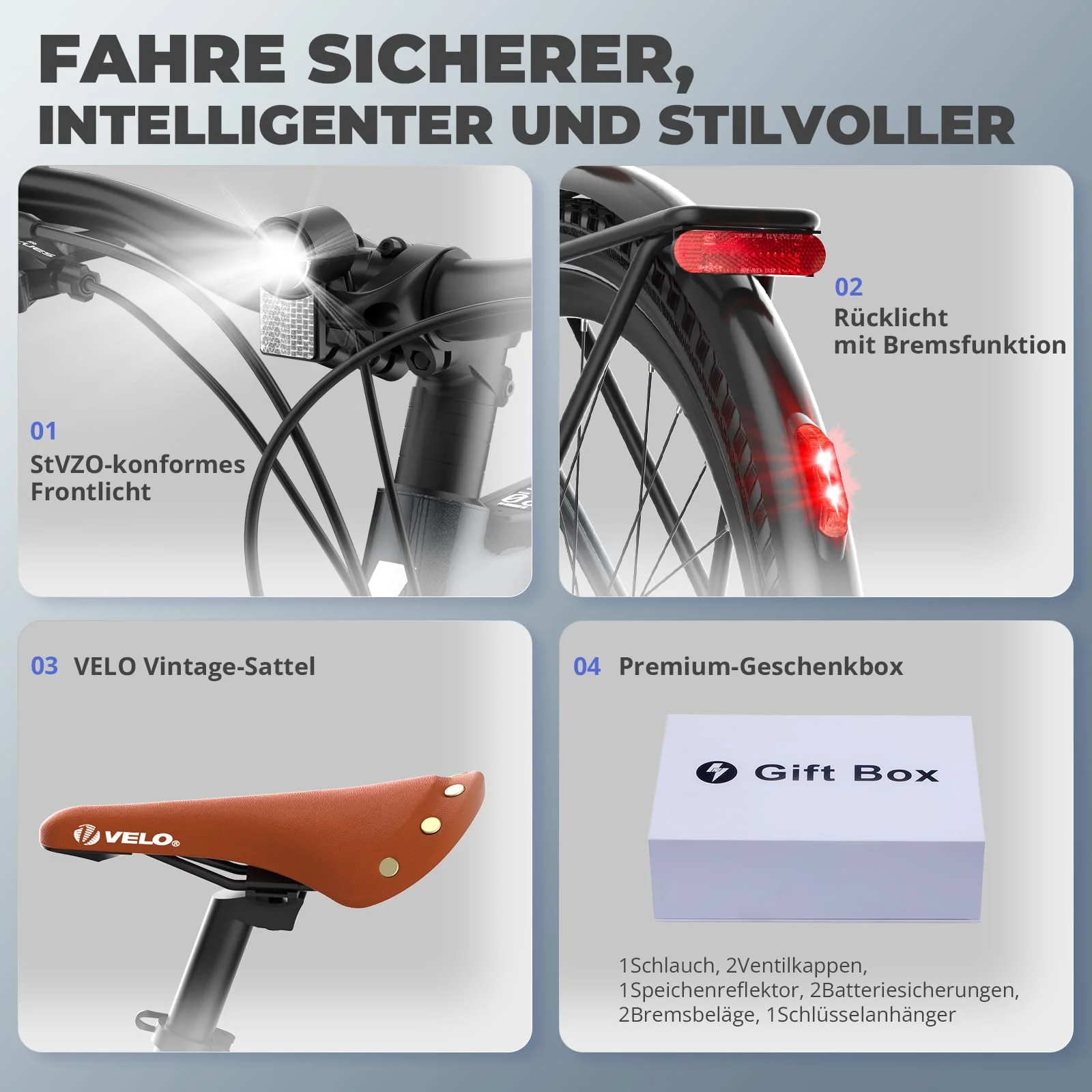 Fafrees F700 E Bike 28 Zoll, Elektrofahrrad 250W 25km/h, Ebike Herren 10Ah Akku, City E-Bike Damen Drehmomentsensoren, Pedelec Hydraulische Scheibenbremsen, Reichweite 100km (M, Schwarz) - Image 2
