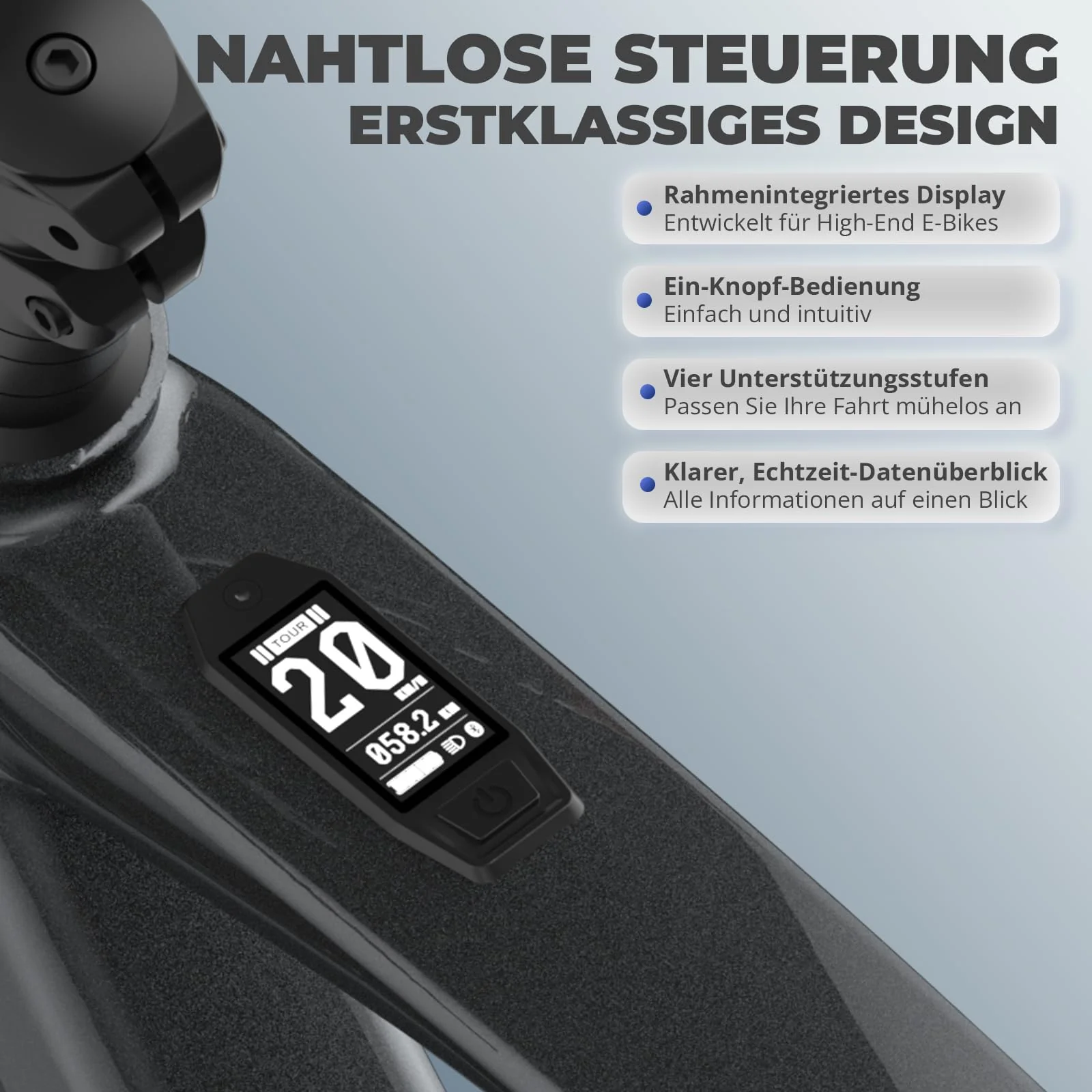 Fafrees F700 E Bike 28 Zoll, Elektrofahrrad 250W 25km/h, Ebike Herren 10Ah Akku, City E-Bike Damen Drehmomentsensoren, Pedelec Hydraulische Scheibenbremsen, Reichweite 100km (M, Schwarz) - Image 5