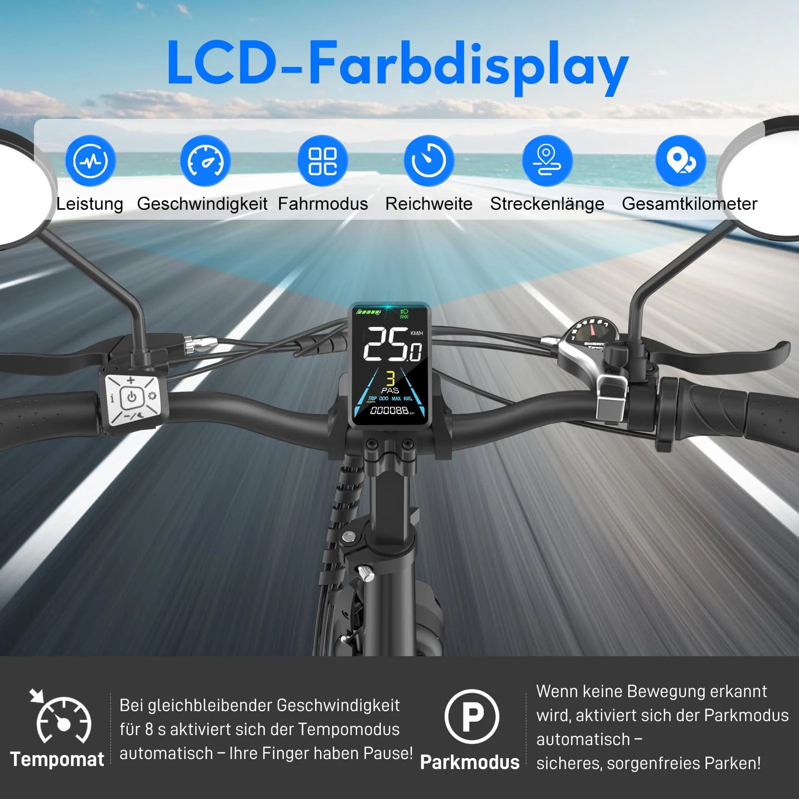 Fafrees FF20 Polar E Bike Herren Faltbar mit 48V 13,4Ah*2 Akkus bis 170KM [ Offiziell ] E-Bike Klapprad 20 Zoll, Elektro Mountainbike E-Bike Damen 150KG, Elektrofahrrad Fatbike Erwachsene StVZO. 20° - Image 7