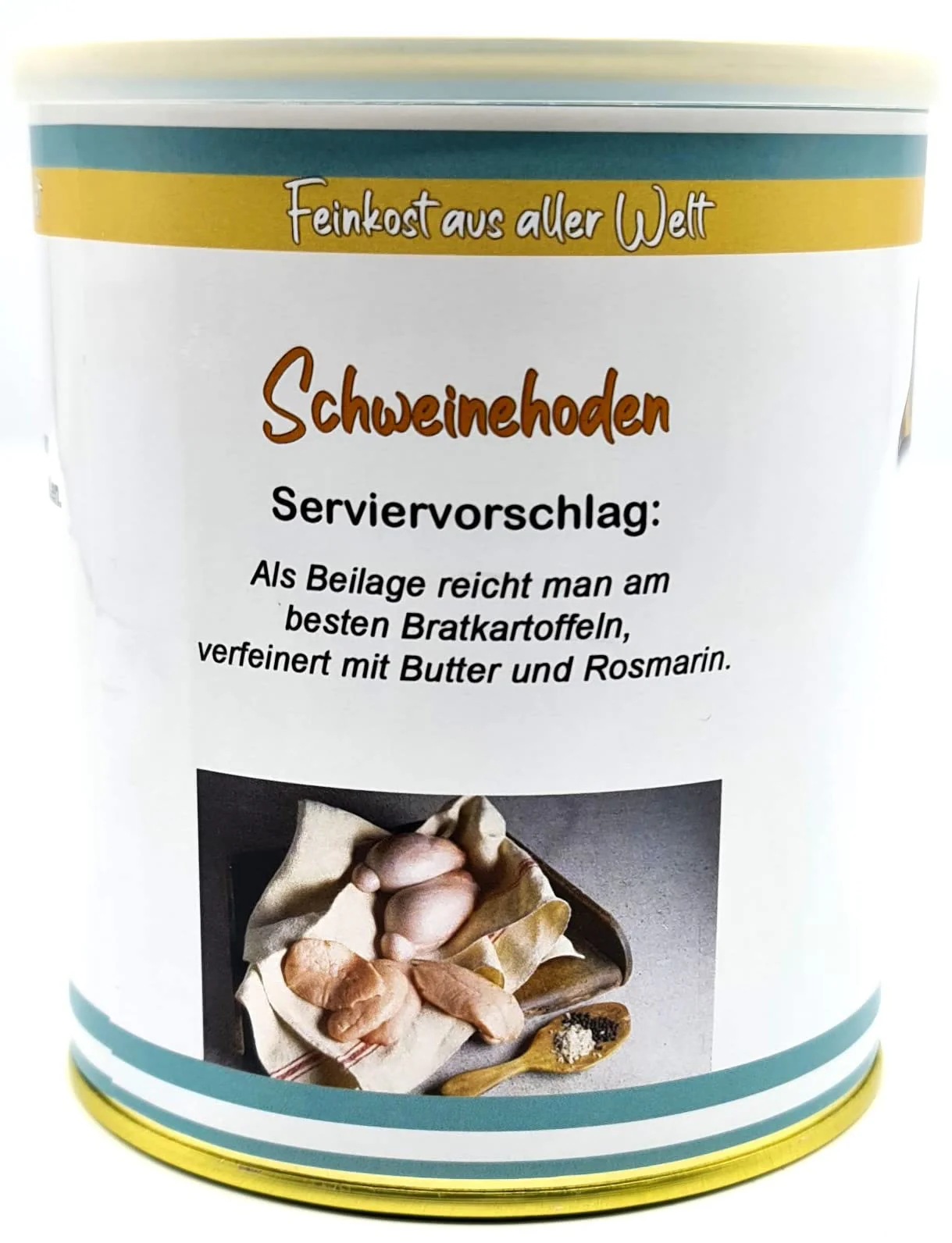 Feinkost Student Schweinehoden aus der Dose, Scherzarktikel, Lustige Geschenkidee, Party-Brüller, Spaßgeschenk,Halloween, Geburtstagsgeschenk - Image 4