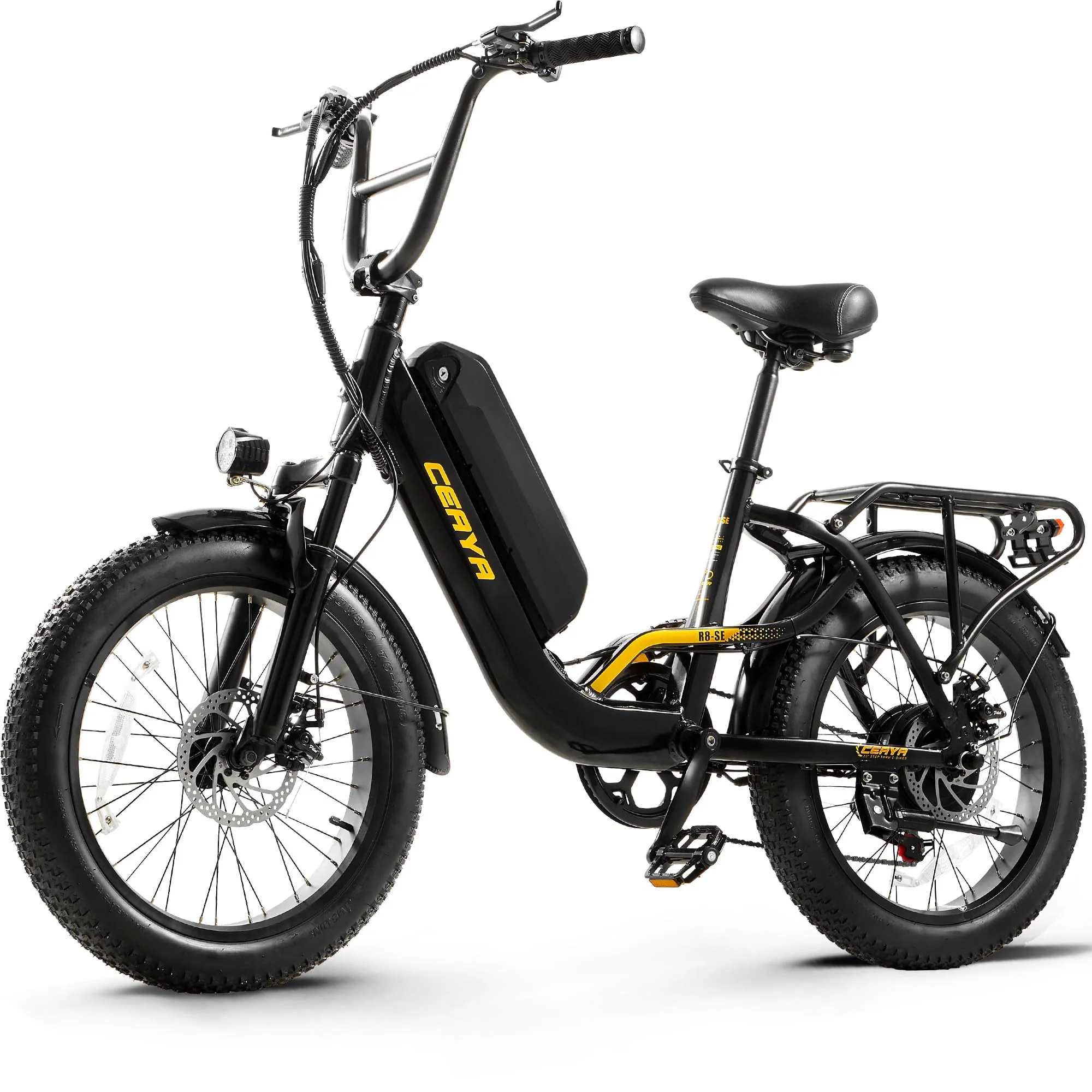 Ficyacto Elektrofahrräder für Damen Herren,Ebike Mit 48V 15Ah Li-ion Akku,20 * 3.0 Zoll Trekkingrad E-City Fahrrad,Reichweite bis zu 70-80KM Pedelec - Image 3