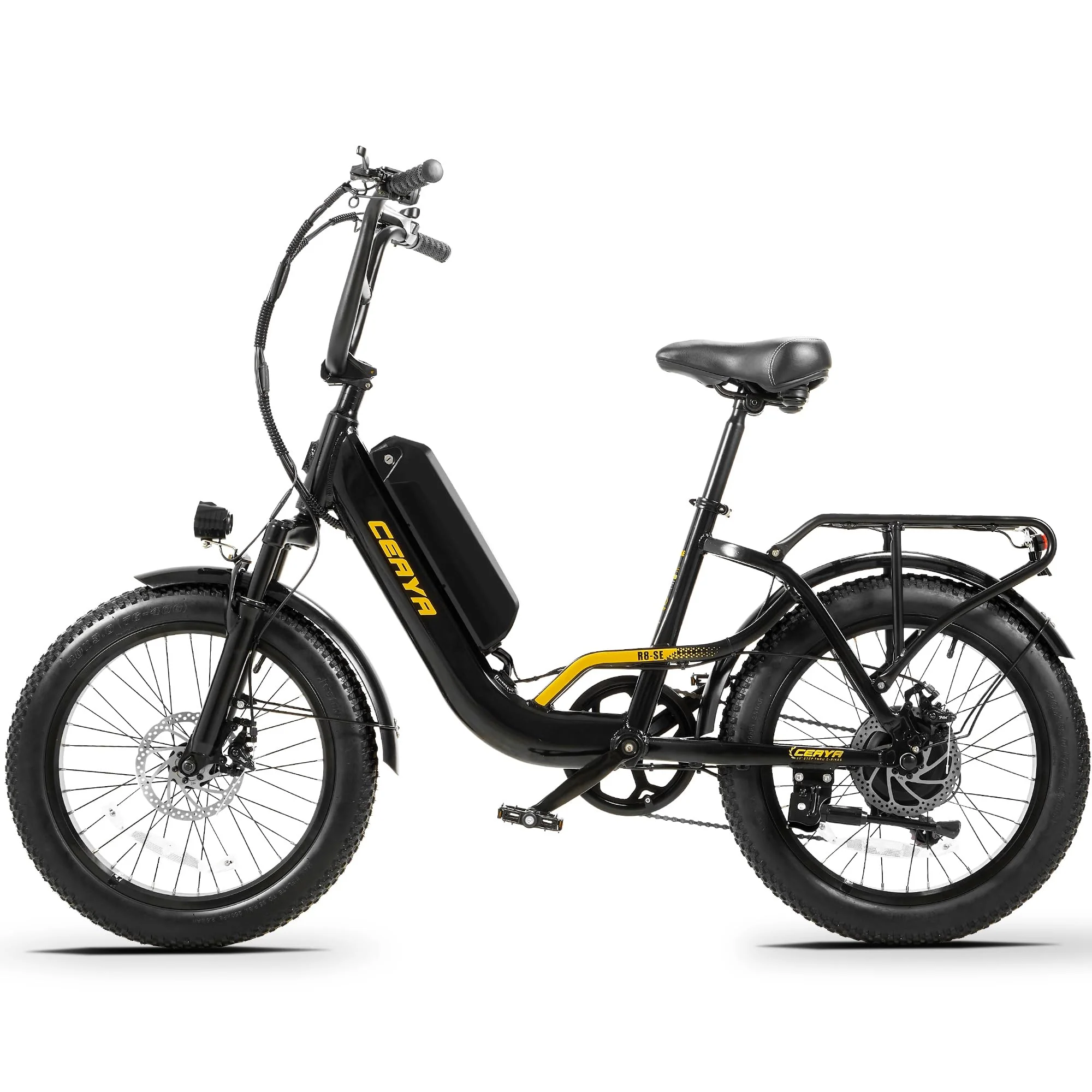 Ficyacto Elektrofahrräder für Damen Herren,Ebike Mit 48V 15Ah Li-ion Akku,20 * 3.0 Zoll Trekkingrad E-City Fahrrad,Reichweite bis zu 70-80KM Pedelec - Image 4
