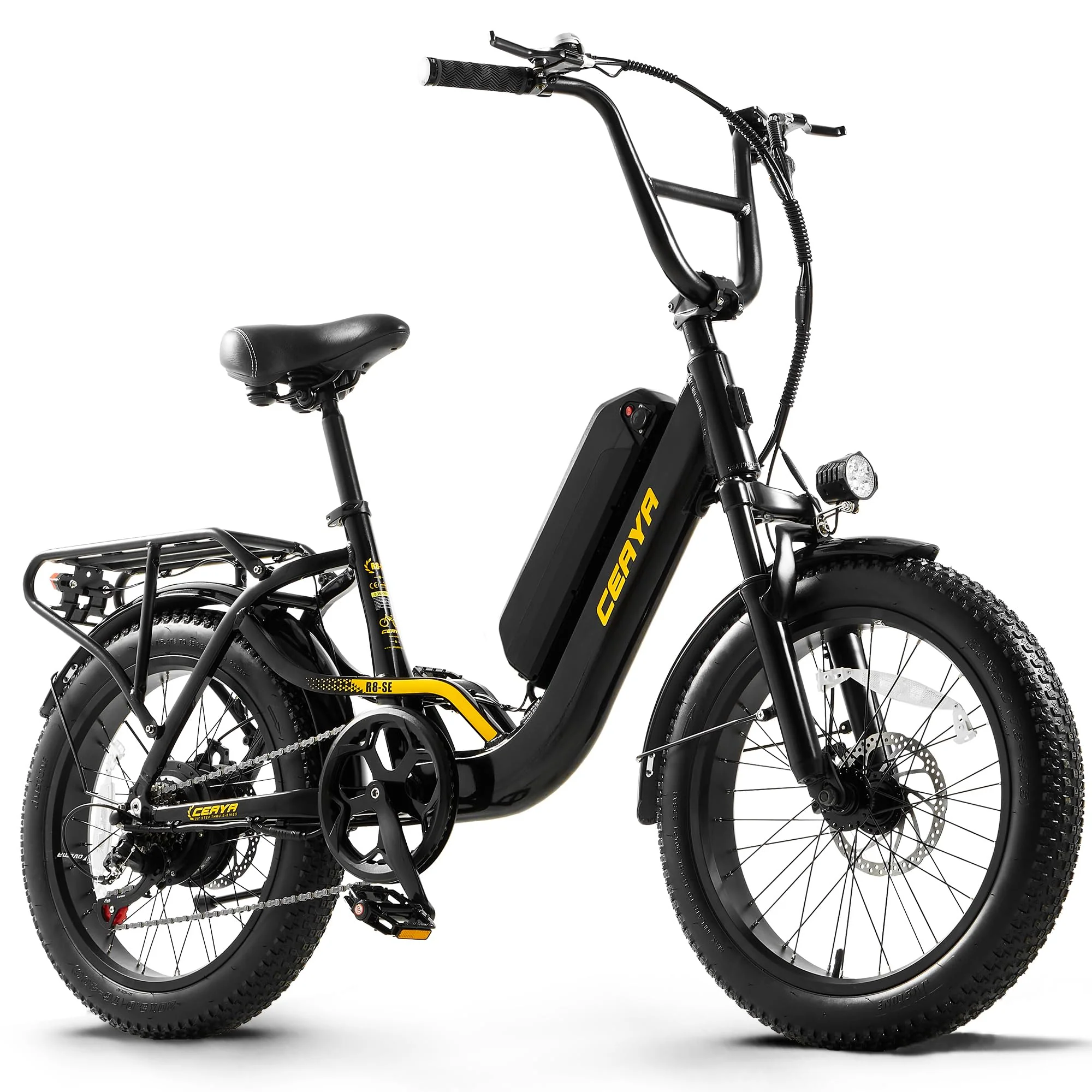 Ficyacto Elektrofahrräder für Damen Herren,Ebike Mit 48V 15Ah Li-ion Akku,20 * 3.0 Zoll Trekkingrad E-City Fahrrad,Reichweite bis zu 70-80KM Pedelec - Image 5