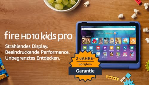 Fire HD 10 Kids Pro-Tablet – für Kinder ab dem Grundschulalter | Mit 10-Zoll-Display, langer Akkulaufzeit, Kindersicherung und dünner Hülle | Version 2023, 32 GB, Sternennebel-Design - Image 2
