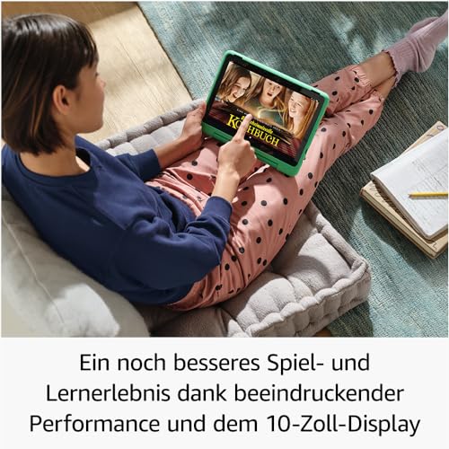 Fire HD 10 Kids Pro-Tablet – für Kinder ab dem Grundschulalter | Mit 10-Zoll-Display, langer Akkulaufzeit, Kindersicherung und dünner Hülle | Version 2023, 32 GB, Sternennebel-Design - Image 8