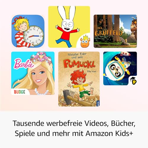 Fire HD 10 Kids-Tablet – für Kinder ab dem Vorschulalter | Mit brillantem 10-Zoll-Display, Kindersicherung und 2 Jahren Sorglos-Garantie | Version 2023, 32 GB, rosa - Image 6