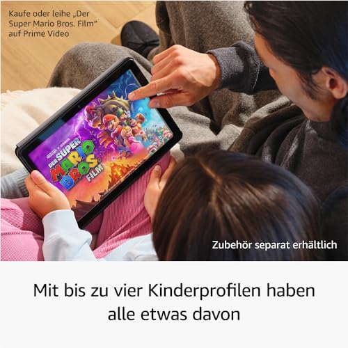 Fire HD 10-Tablet 2023, für Entspannung optimiert, brillantes 10,1-Zoll-Full-HD-Display, Octa-Core-Prozessor, 3 GB RAM, bis zu 13 Stunden Akkulaufzeit, 32 GB, schwarz, mit Werbung - Image 4